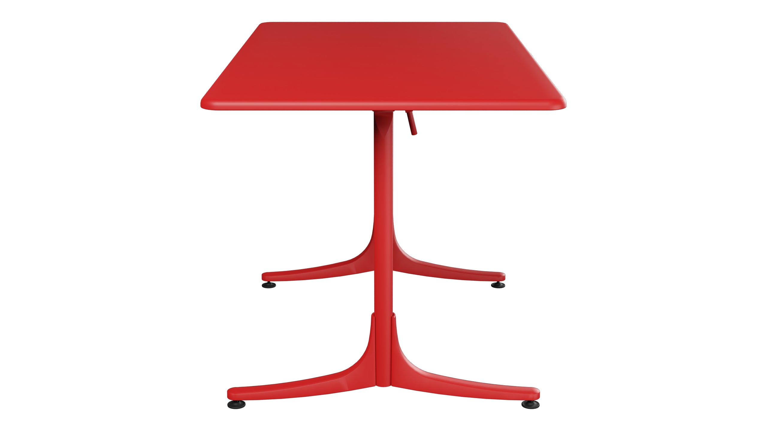Schaffhausen Glasfaser-Gartentisch 120x70 klappbar in Rot präsentiert im Onlineshop von KAQTU Design AG. Gartentisch ist von Schaffner