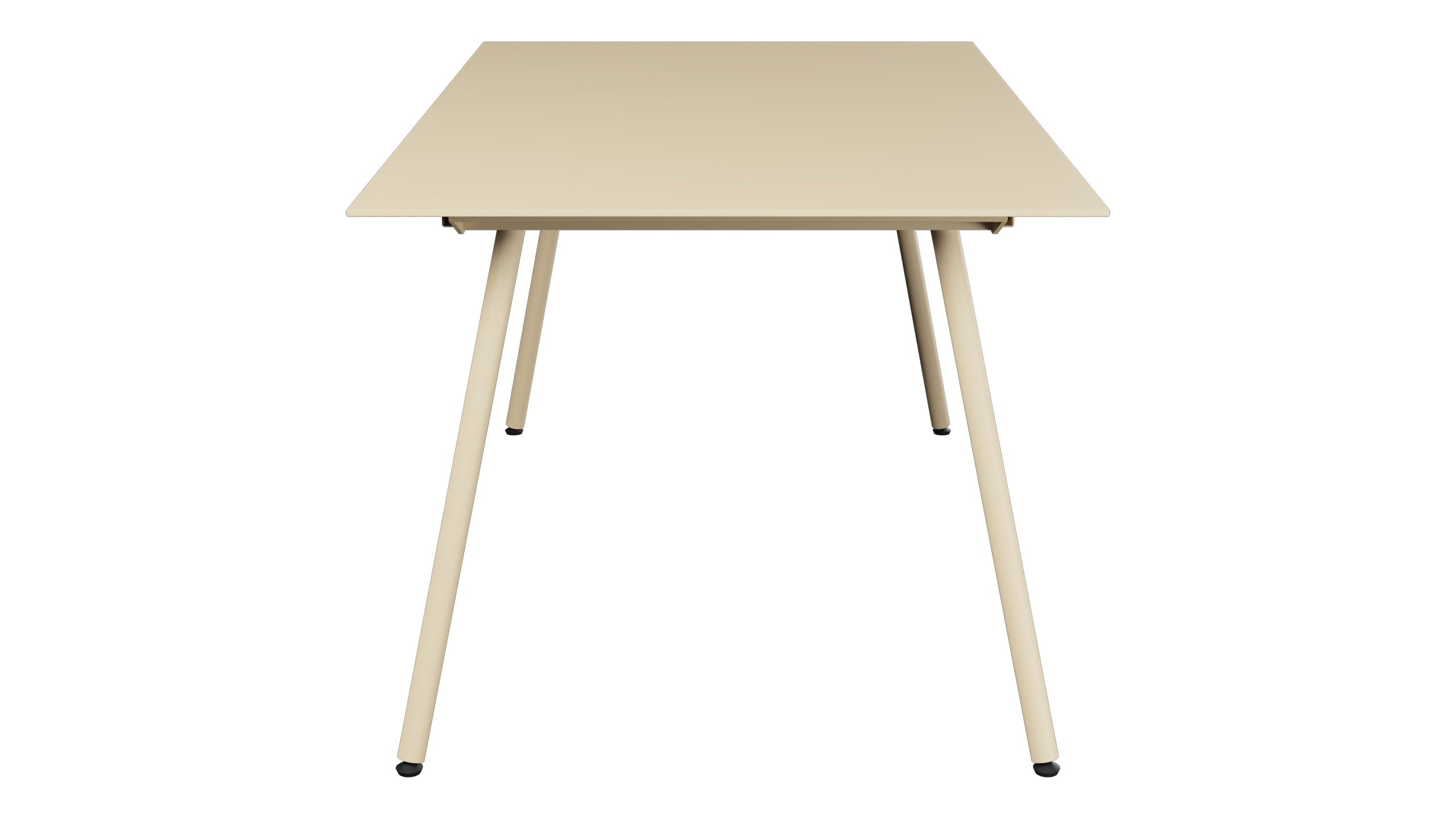 Locarno Glasfaser-Gartentisch 160x90 in Pastellbraun präsentiert im Onlineshop von KAQTU Design AG. Gartentisch ist von Schaffner