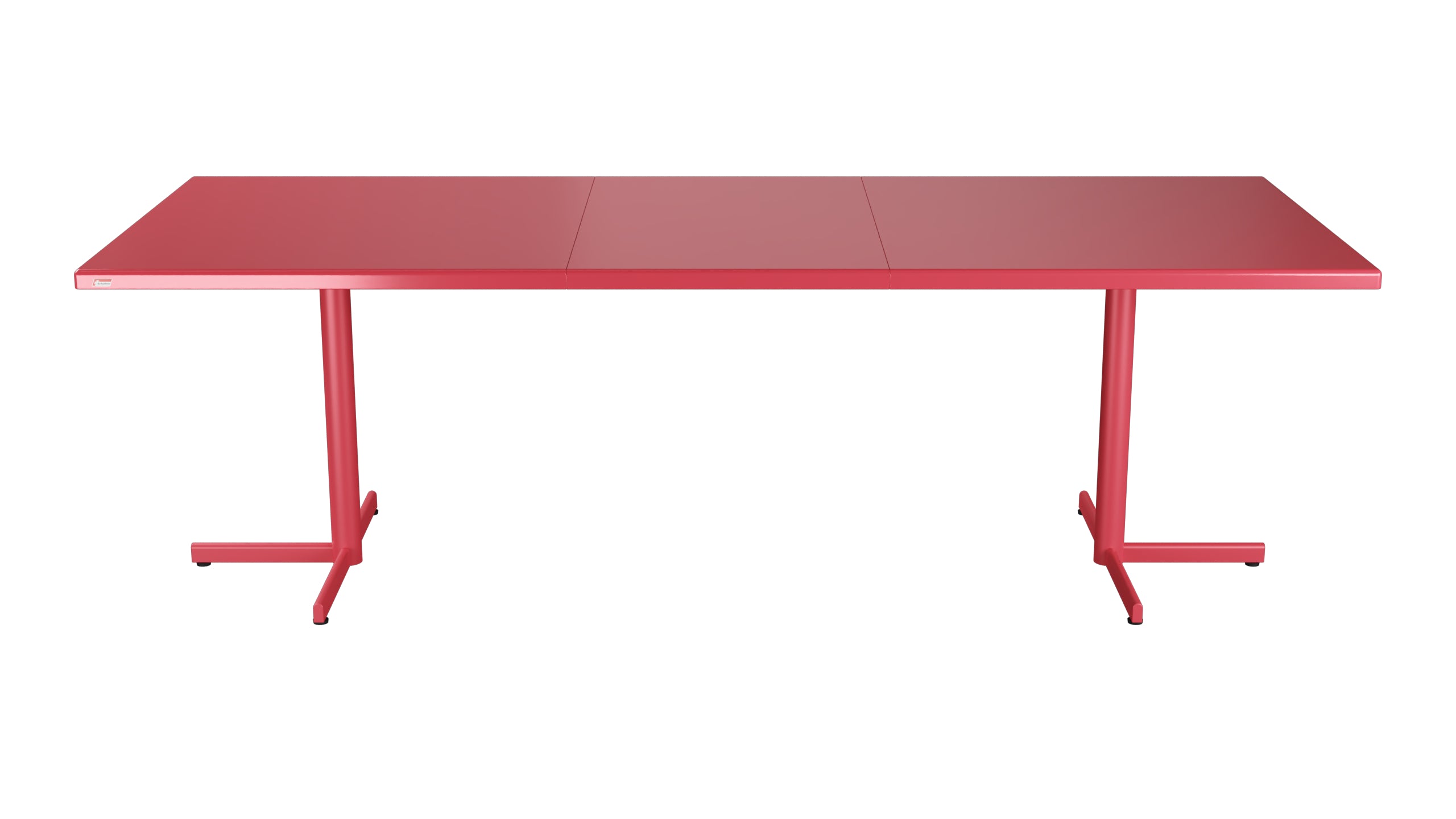 Bodensee Glasfaser-Gartentisch 176/234x95 eckig klappbar, ausziehbar in Ahornrot präsentiert im Onlineshop von KAQTU Design AG. Gartentisch ist von Schaffner