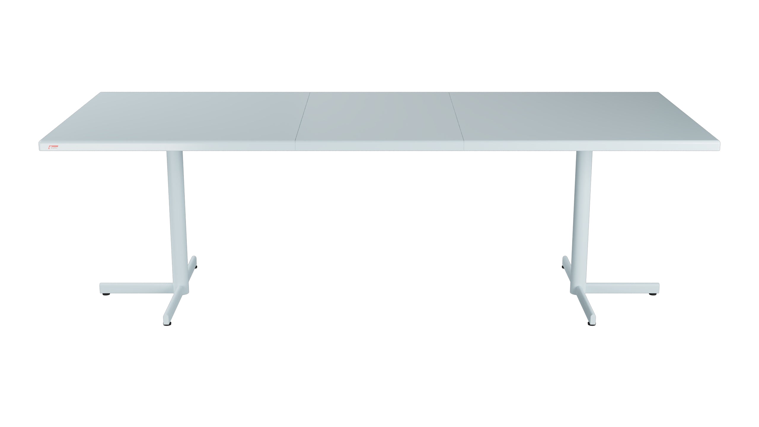 Bodensee Glasfaser-Gartentisch 176/234x95 eckig klappbar, ausziehbar in Pastellblau präsentiert im Onlineshop von KAQTU Design AG. Gartentisch ist von Schaffner