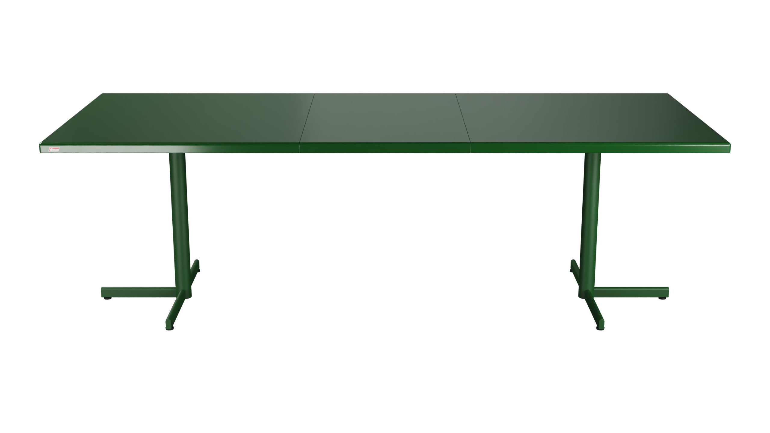 Bodensee Glasfaser-Gartentisch 176/234x95 eckig klappbar, ausziehbar in Tannengrün präsentiert im Onlineshop von KAQTU Design AG. Gartentisch ist von Schaffner