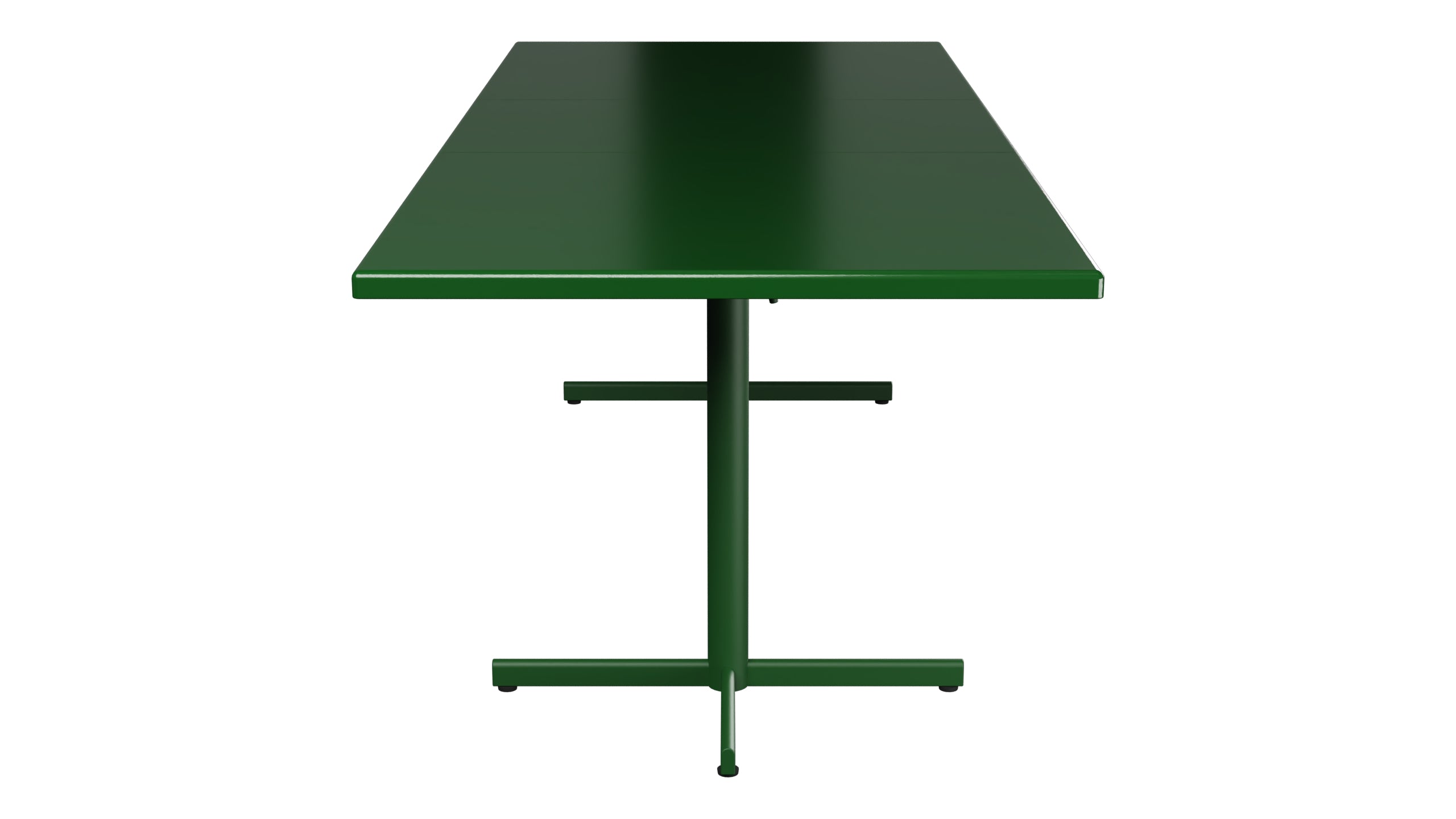 Bodensee Glasfaser-Gartentisch 176/234x95 eckig klappbar, ausziehbar in Tannengrün präsentiert im Onlineshop von KAQTU Design AG. Gartentisch ist von Schaffner