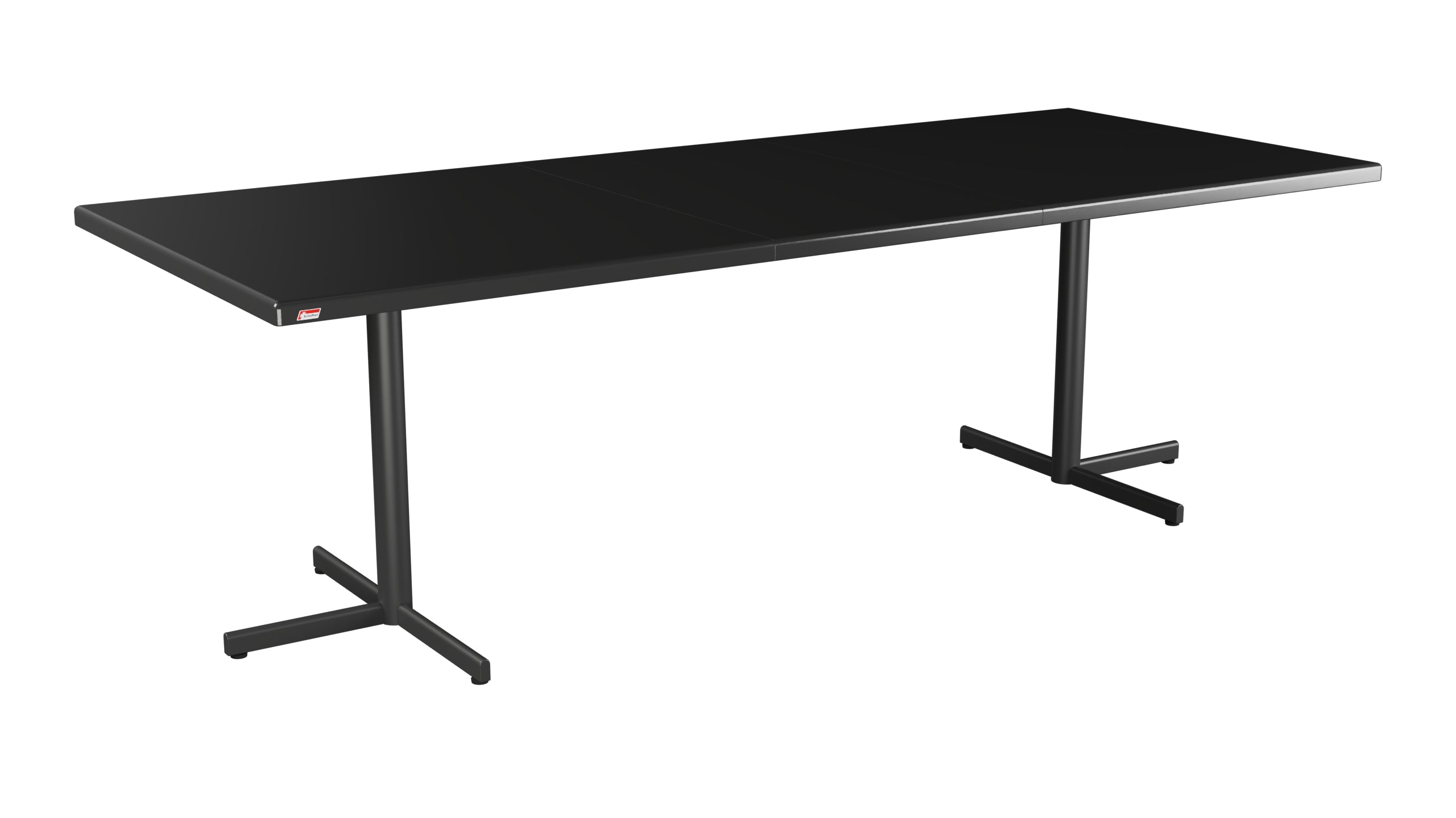 Bodensee Glasfaser-Gartentisch 176/234x95 eckig klappbar, ausziehbar in Anthrazit präsentiert im Onlineshop von KAQTU Design AG. Gartentisch ist von Schaffner