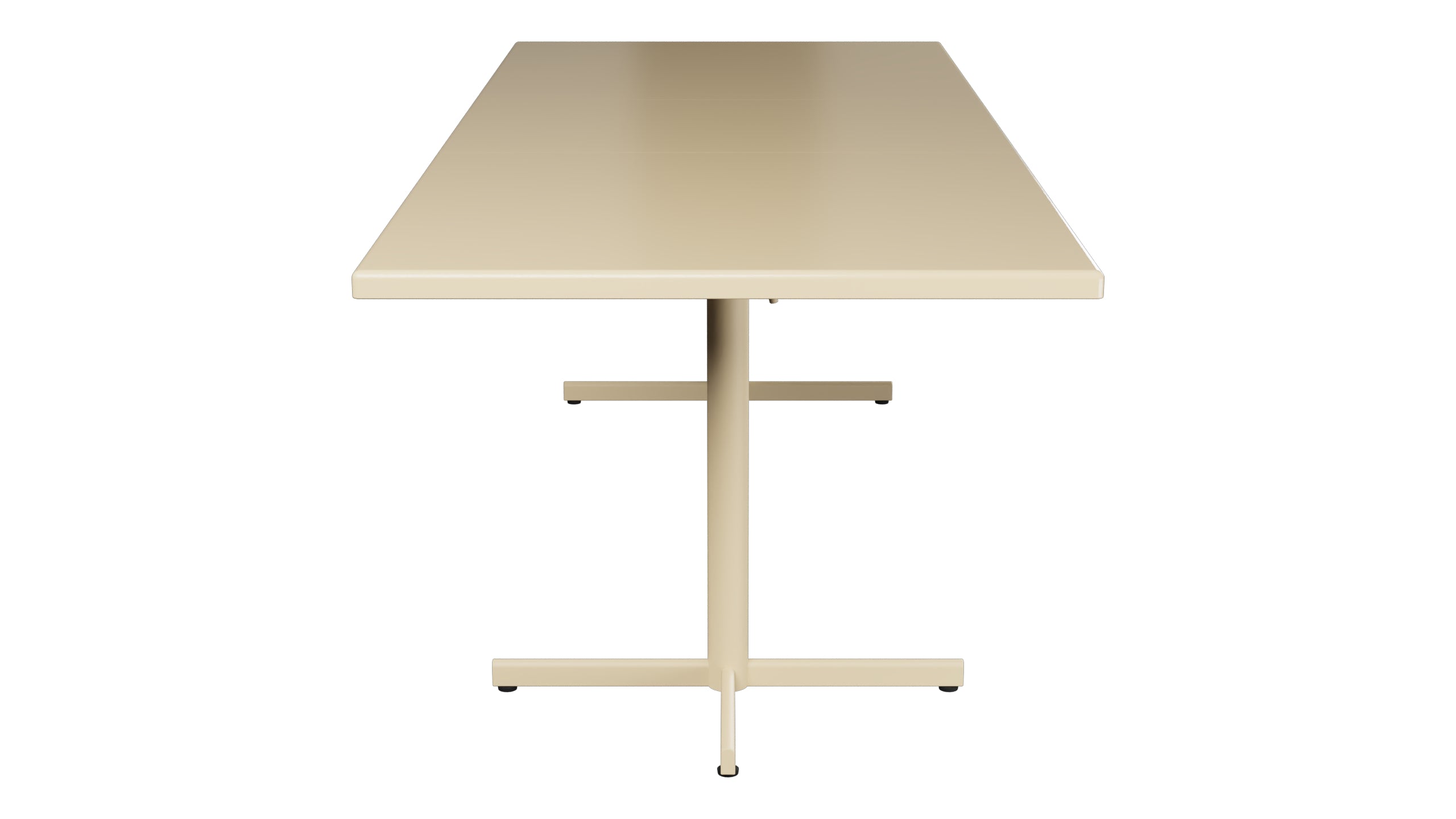 Bodensee Glasfaser-Gartentisch 176/234x95 eckig klappbar, ausziehbar in Pastellbraun präsentiert im Onlineshop von KAQTU Design AG. Gartentisch ist von Schaffner