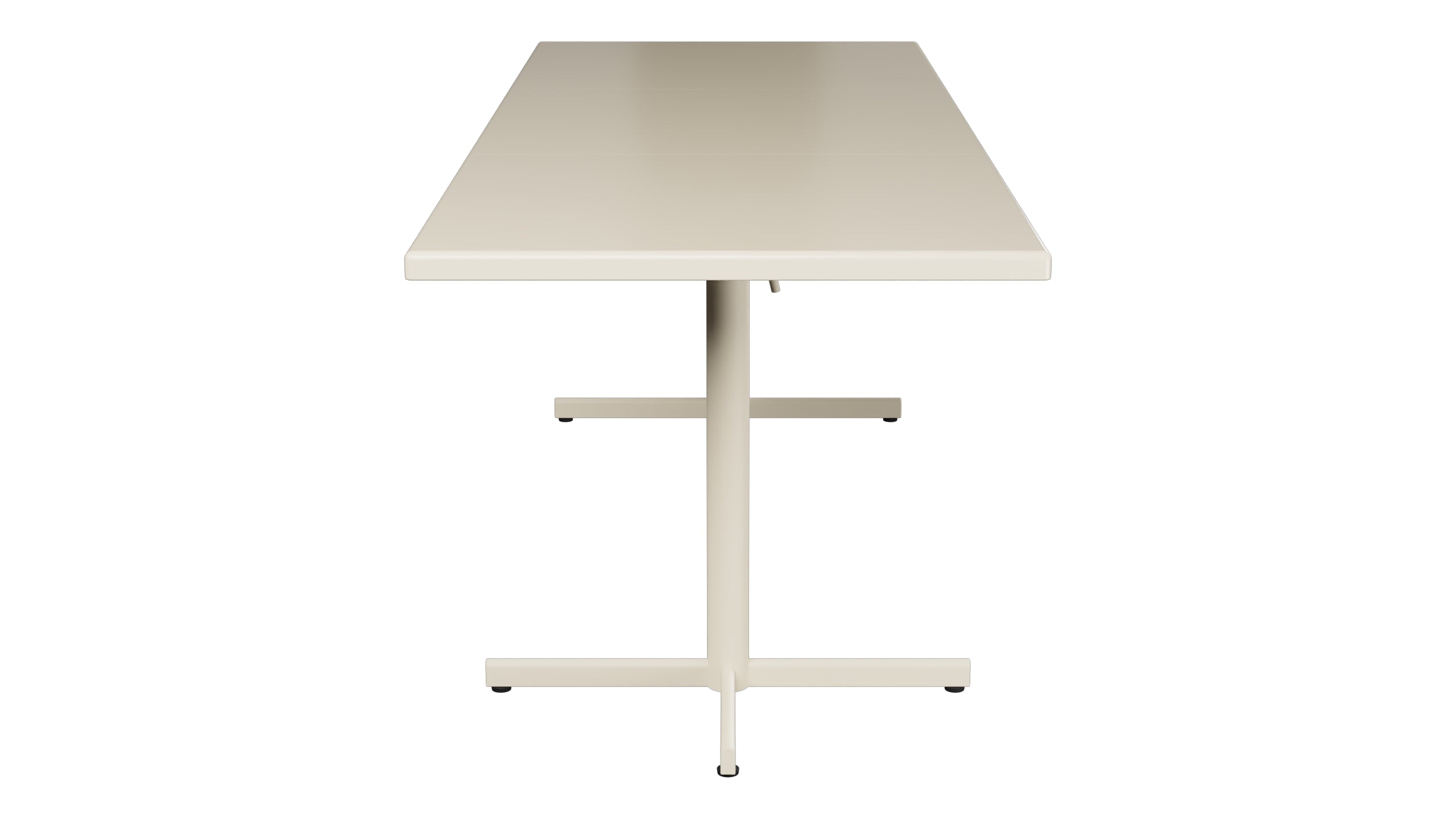 Bodensee Glasfaser-Gartentisch 140/210x80 klappbar, ausziehbar  in Pastellsand präsentiert im Onlineshop von KAQTU Design AG. Gartentisch ist von Schaffner