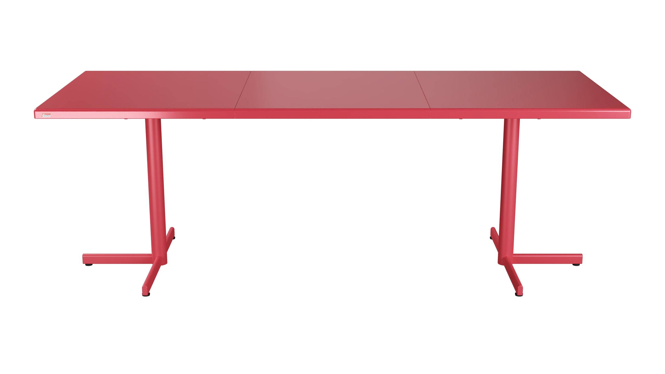 Bodensee Glasfaser-Gartentisch 140/210x80 klappbar, ausziehbar  in Ahornrot präsentiert im Onlineshop von KAQTU Design AG. Gartentisch ist von Schaffner