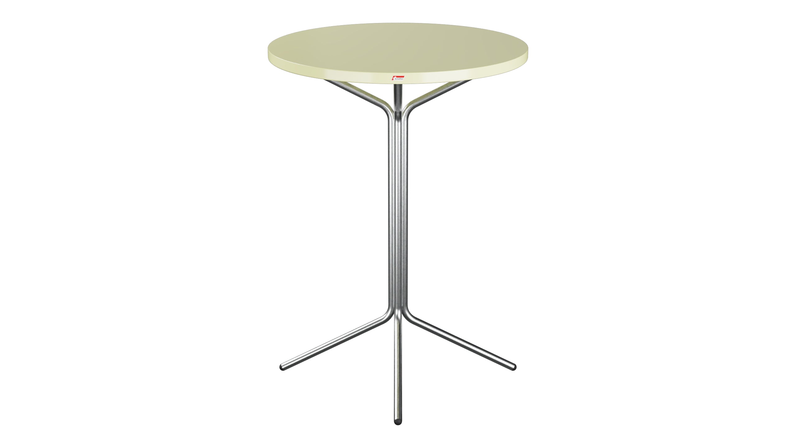 PIX Metall-Stehtisch Outdoor ø80 / 110 in Buchsbaumgelb präsentiert im Onlineshop von KAQTU Design AG. Hochtisch Outdoor ist von Schaffner
