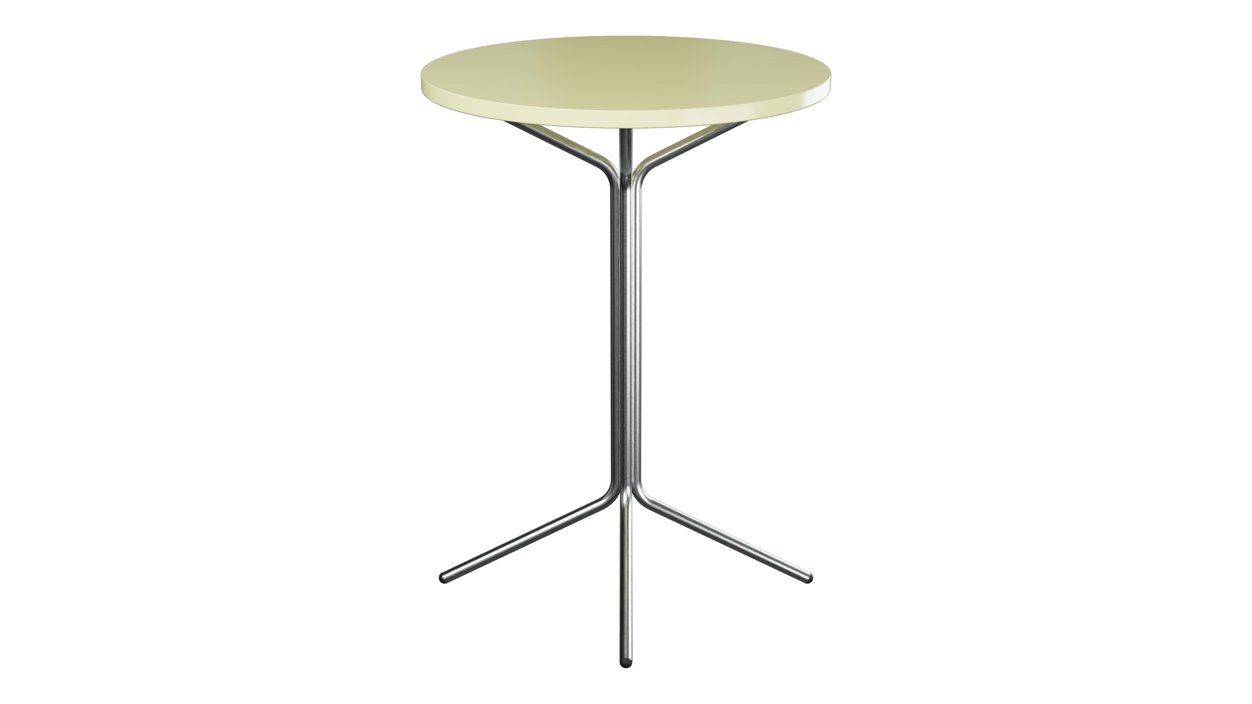 PIX Metall-Stehtisch Outdoor ø80 / 110 in Buchsbaumgelb präsentiert im Onlineshop von KAQTU Design AG. Hochtisch Outdoor ist von Schaffner
