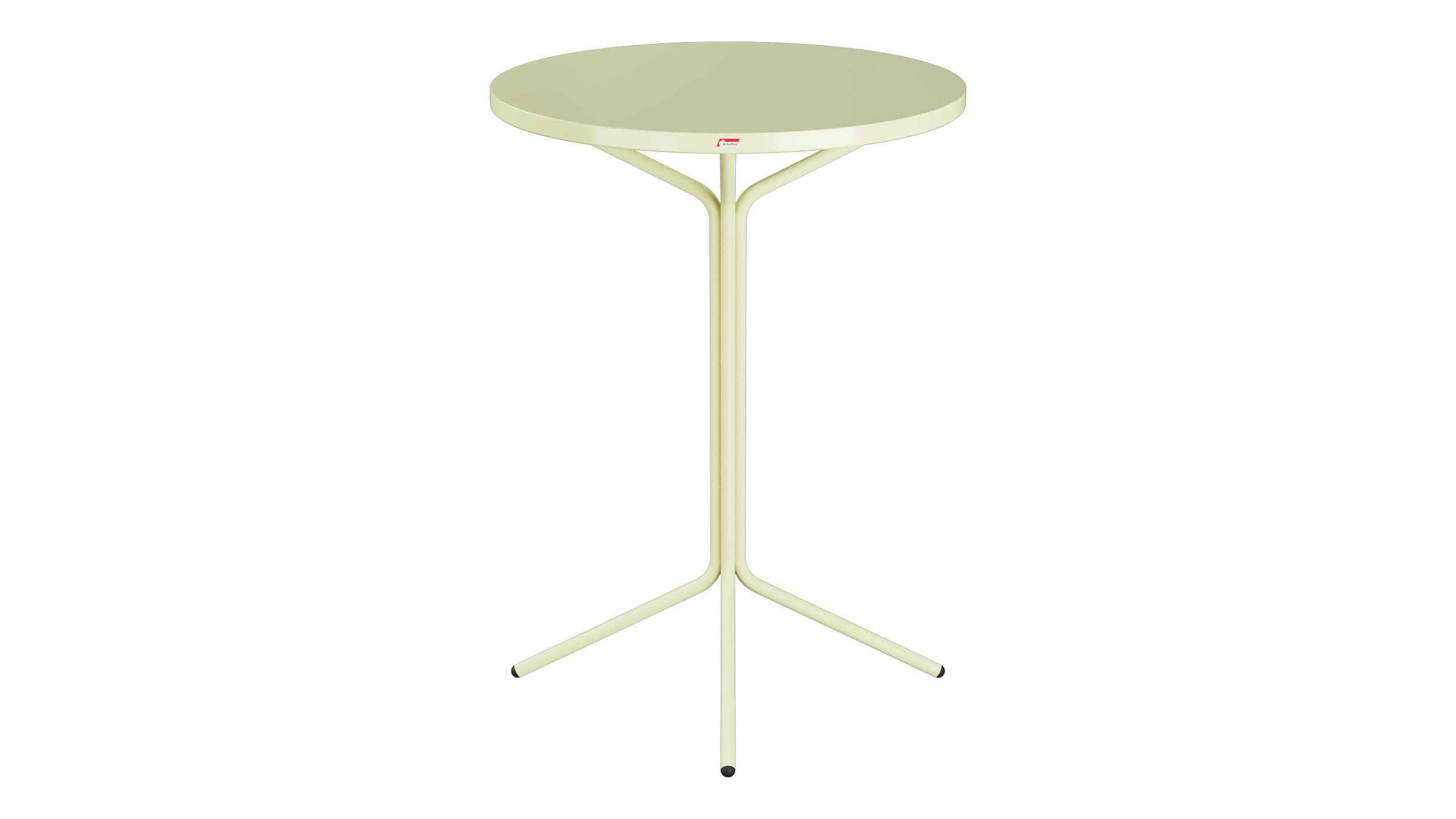 PIX Metall-Stehtisch Outdoor ø80 / 110 in Buchsbaumgelb präsentiert im Onlineshop von KAQTU Design AG. Hochtisch Outdoor ist von Schaffner