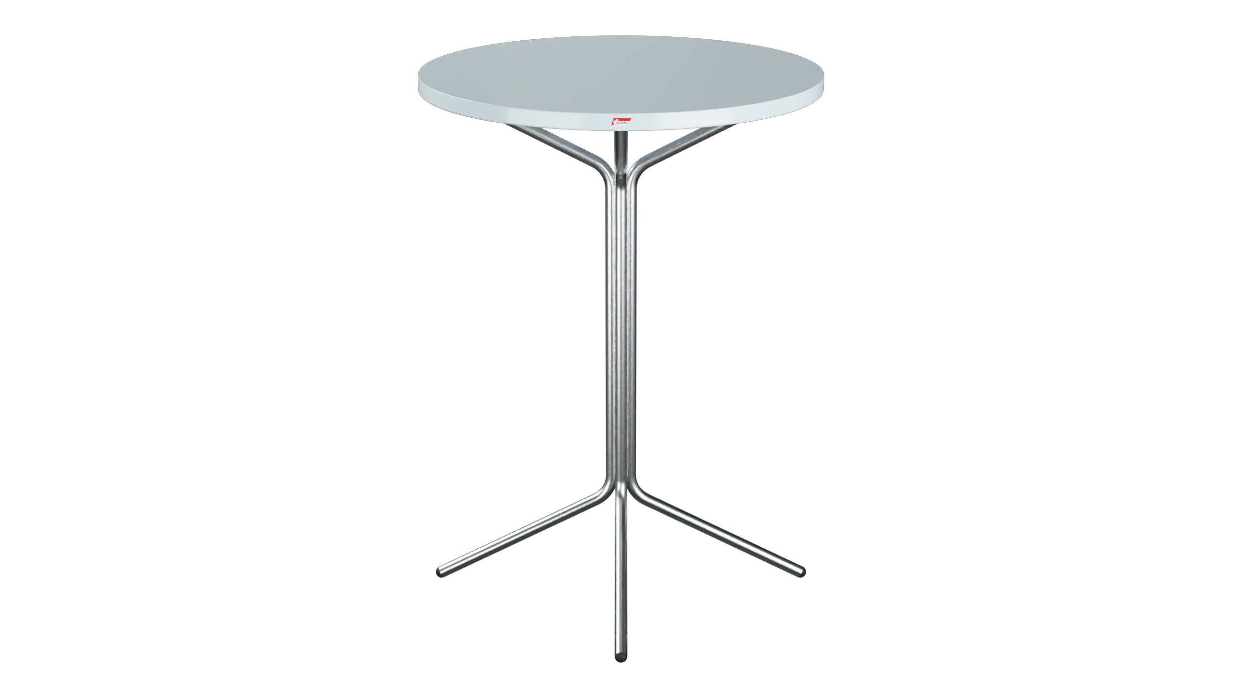 PIX Metall-Stehtisch Outdoor ø80 / 110 in Pastellblau präsentiert im Onlineshop von KAQTU Design AG. Hochtisch Outdoor ist von Schaffner