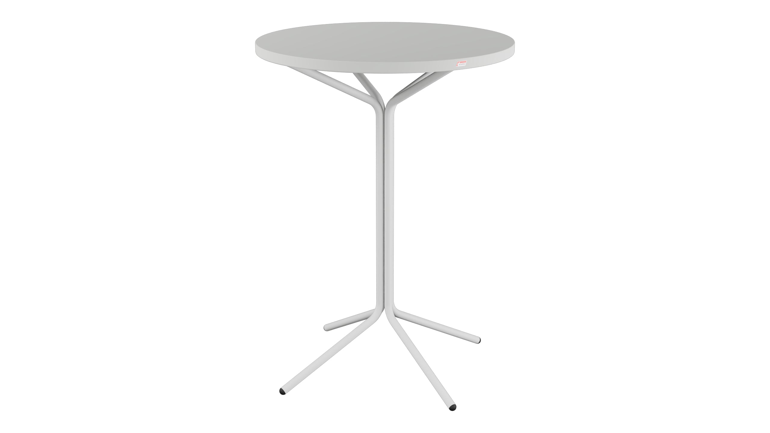 PIX Metall-Stehtisch Outdoor ø80 / 110 in Alusilber präsentiert im Onlineshop von KAQTU Design AG. Hochtisch Outdoor ist von Schaffner