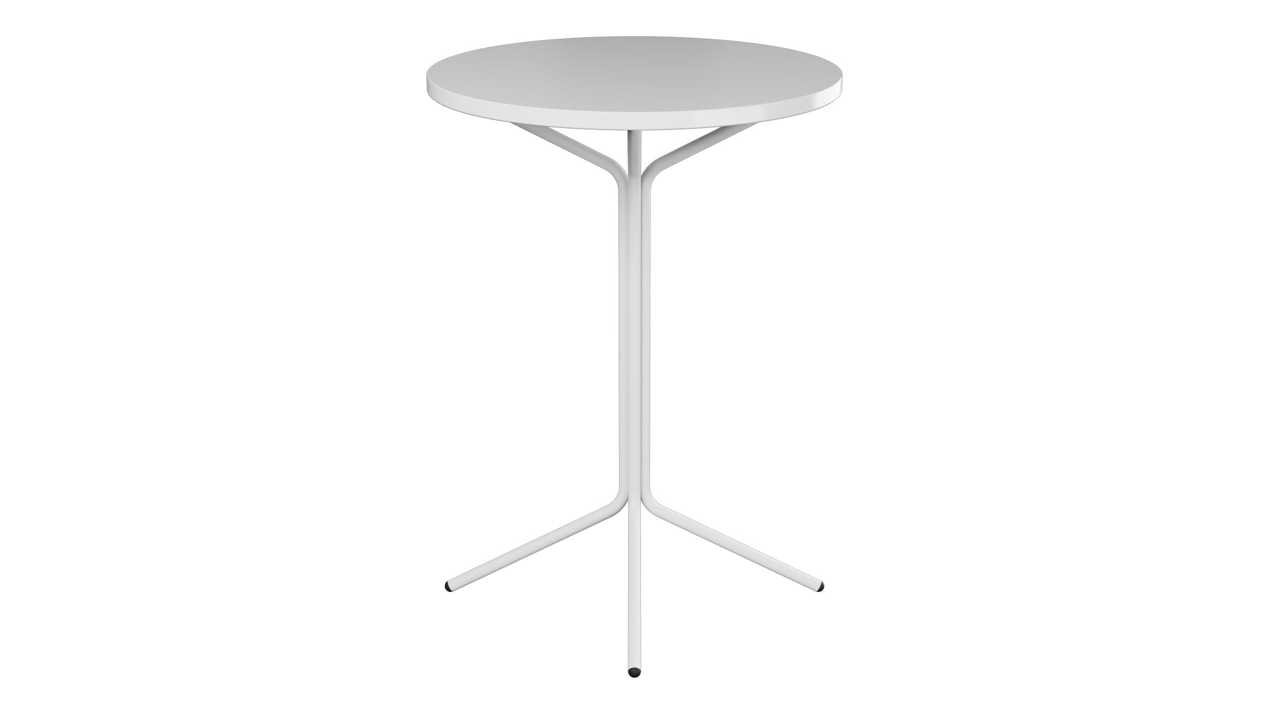 PIX Metall-Stehtisch Outdoor ø80 / 110 in Weiss präsentiert im Onlineshop von KAQTU Design AG. Hochtisch Outdoor ist von Schaffner