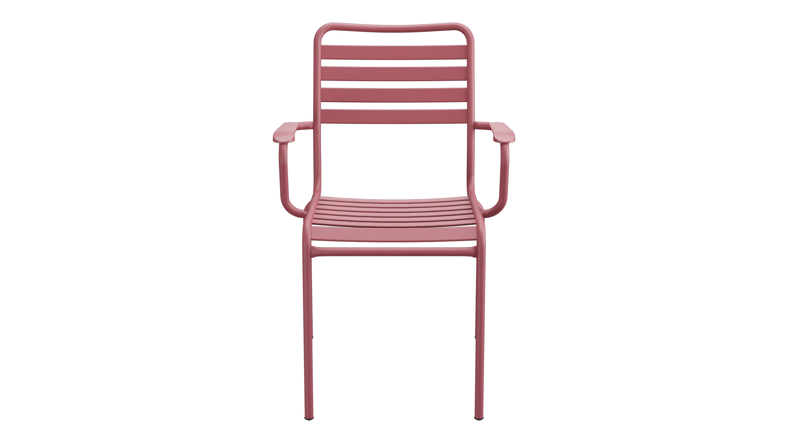 Rigi Lättli-Gartenstuhl mit Armlehne in Bordeaux präsentiert im Onlineshop von KAQTU Design AG. Gartenstuhl mit Armlehnen ist von Schaffner