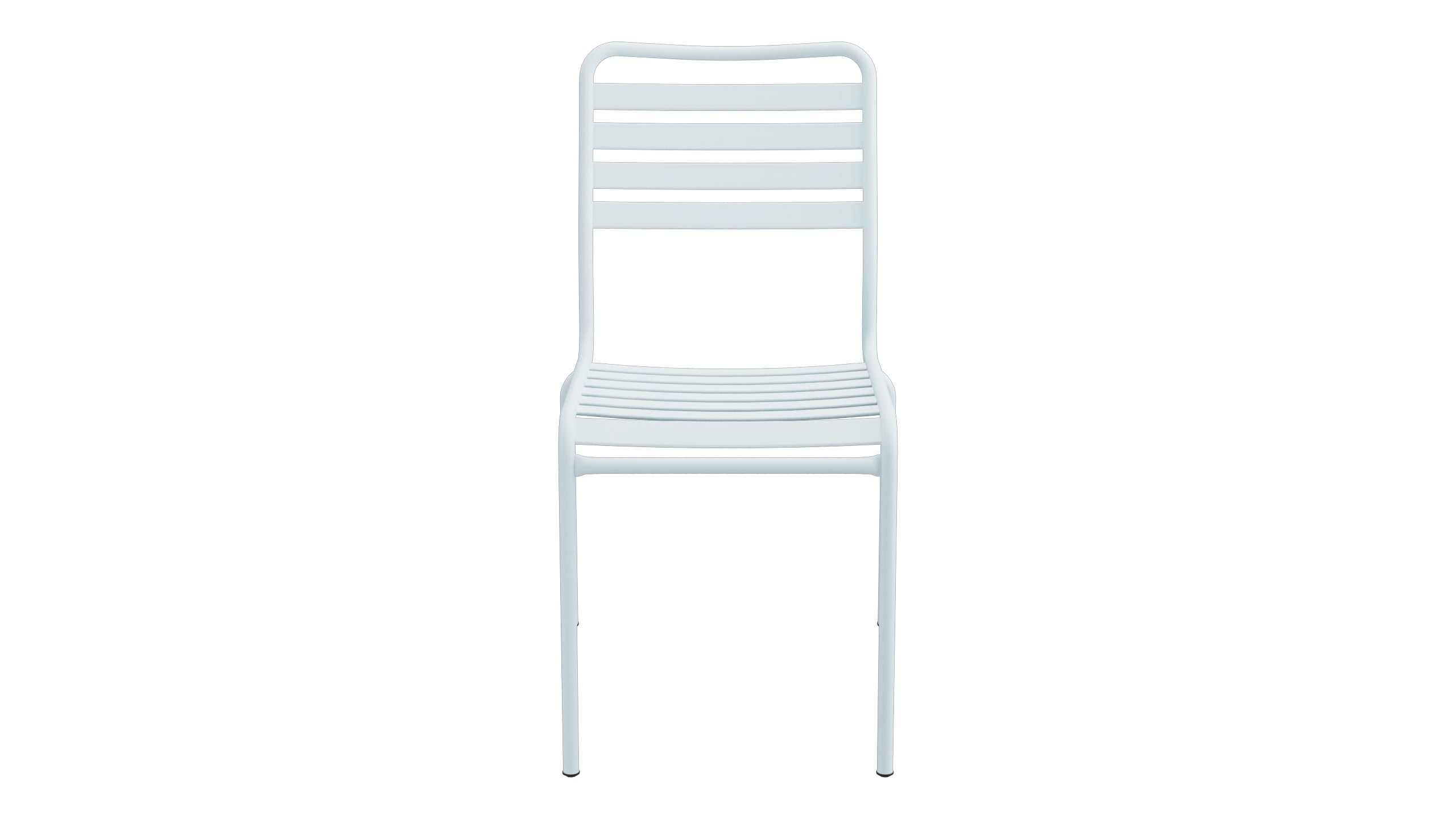 Rigi Lättli-Gartenstuhl ohne Armlehne in Pastellblau präsentiert im Onlineshop von KAQTU Design AG. Gartenstuhl ist von Schaffner