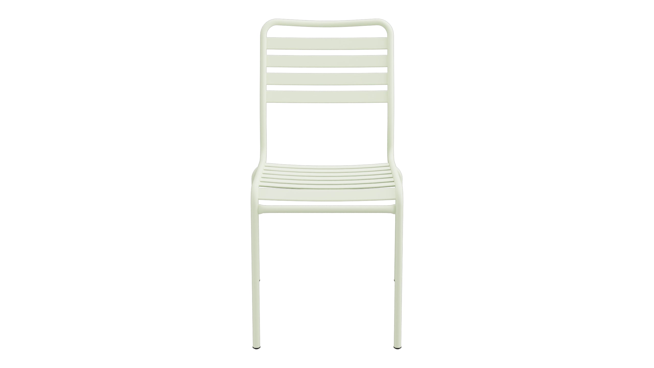 Rigi Lättli-Gartenstuhl ohne Armlehne in Pastellgrün präsentiert im Onlineshop von KAQTU Design AG. Gartenstuhl ist von Schaffner