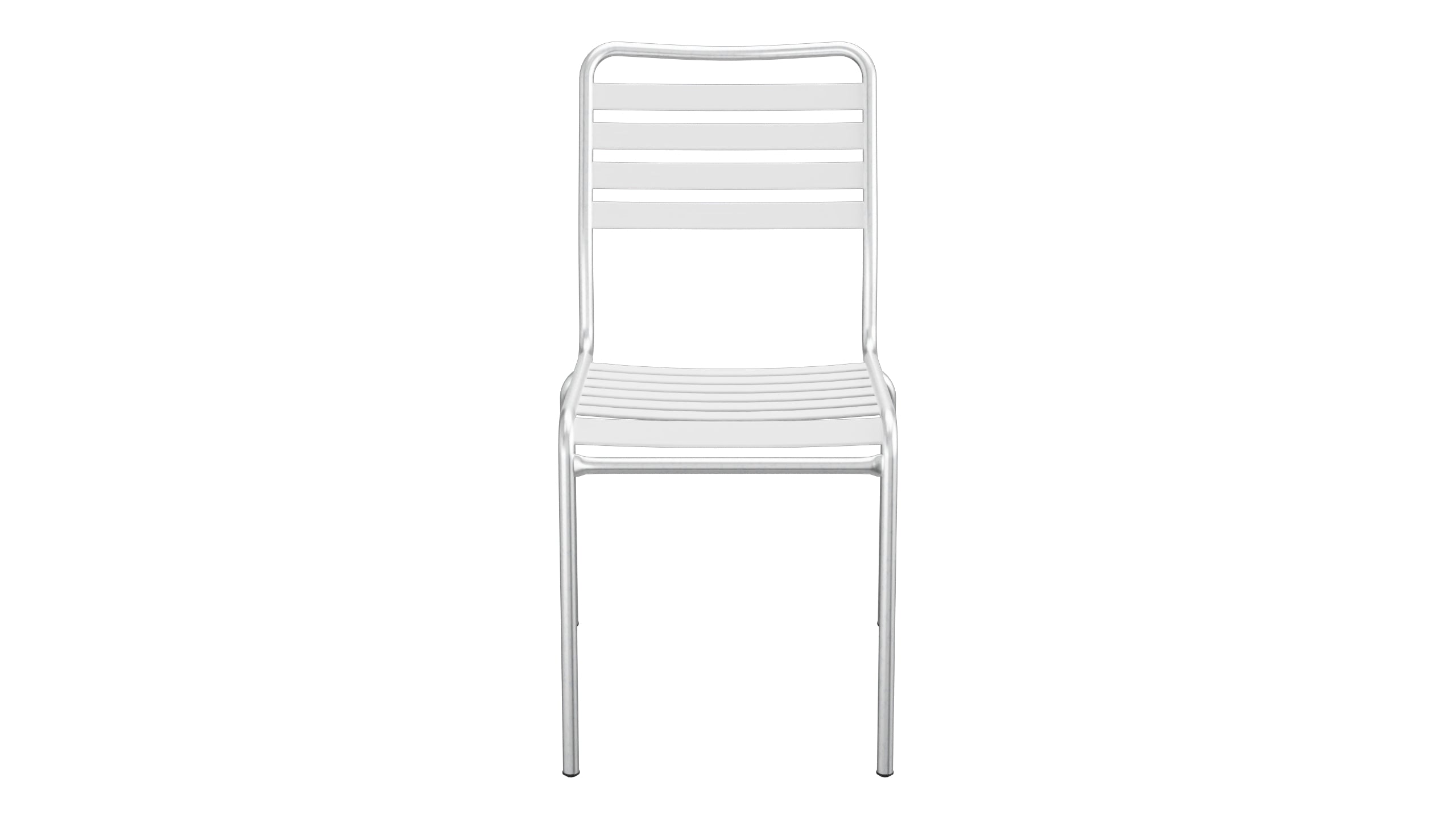 Rigi Lättli-Gartenstuhl ohne Armlehne in Weiss präsentiert im Onlineshop von KAQTU Design AG. Gartenstuhl ist von Schaffner