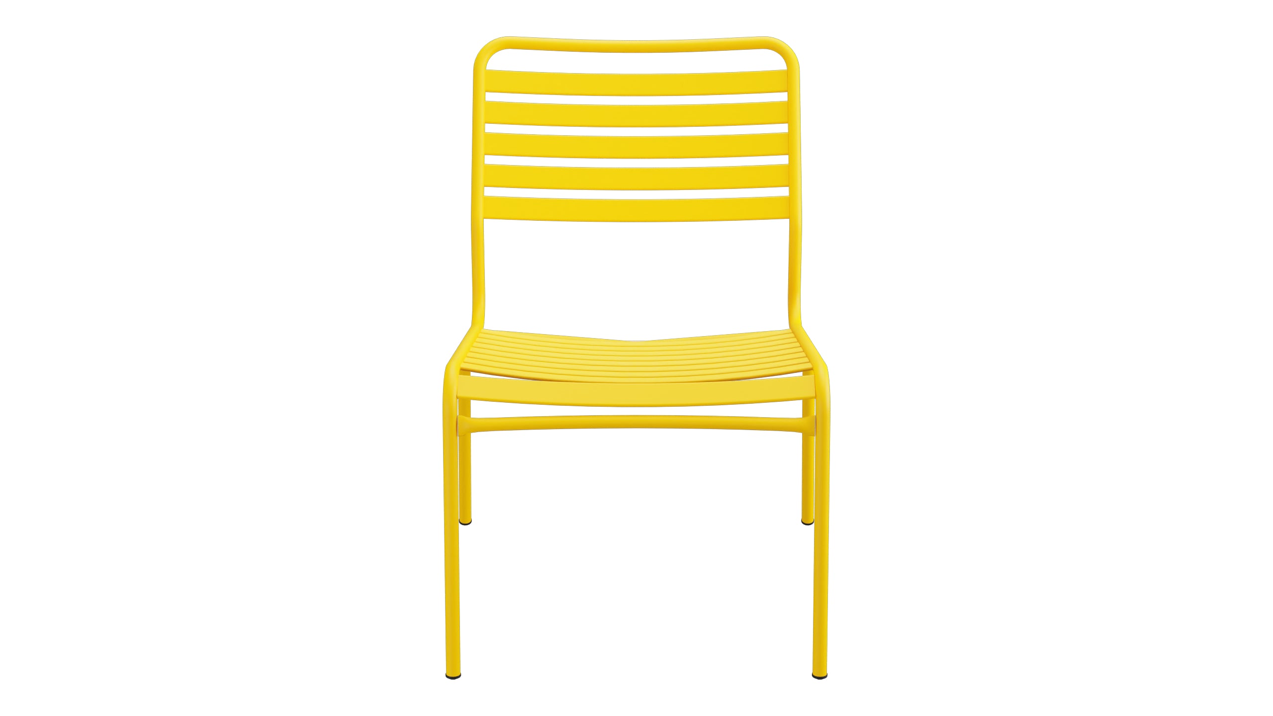 Rigi Lättli-Salonsessel  ohne Armlehne in Gelb präsentiert im Onlineshop von KAQTU Design AG. Outdoor-Sessel ist von Schaffner