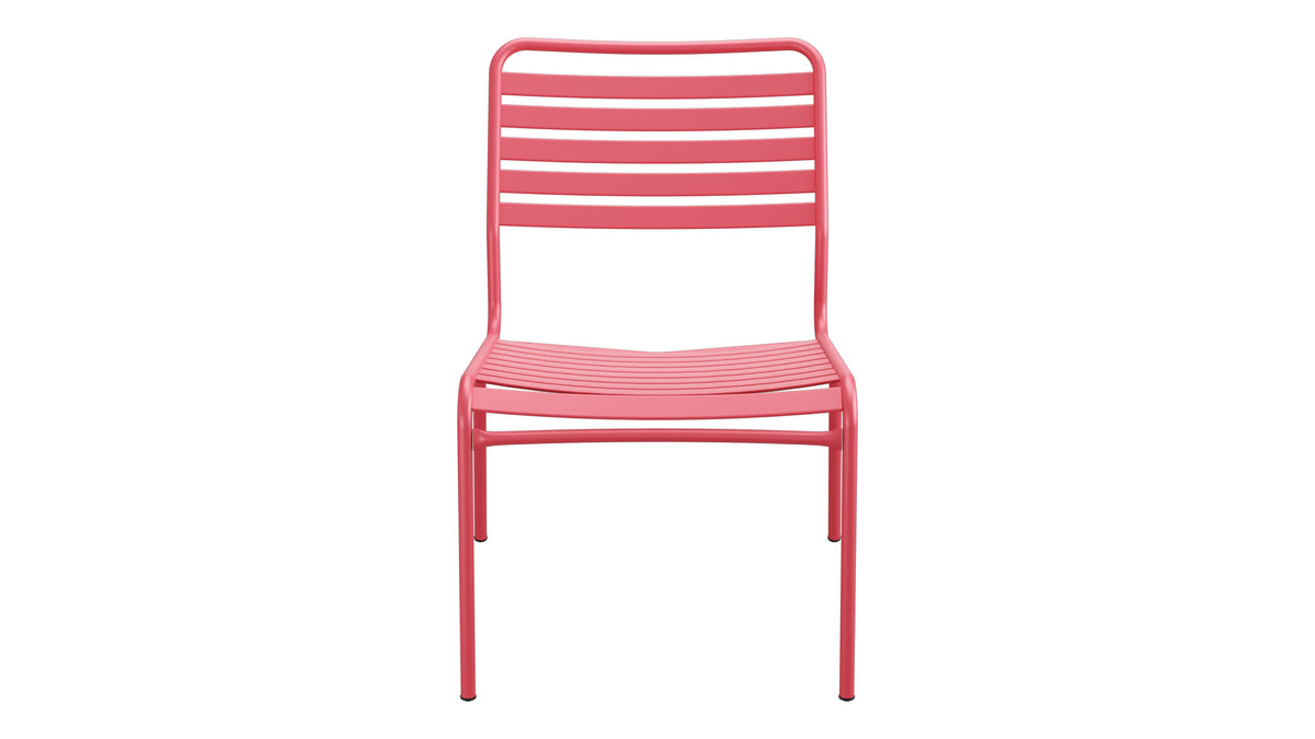 Rigi Lättli-Salonsessel  ohne Armlehne in Ahornrot präsentiert im Onlineshop von KAQTU Design AG. Outdoor-Sessel ist von Schaffner