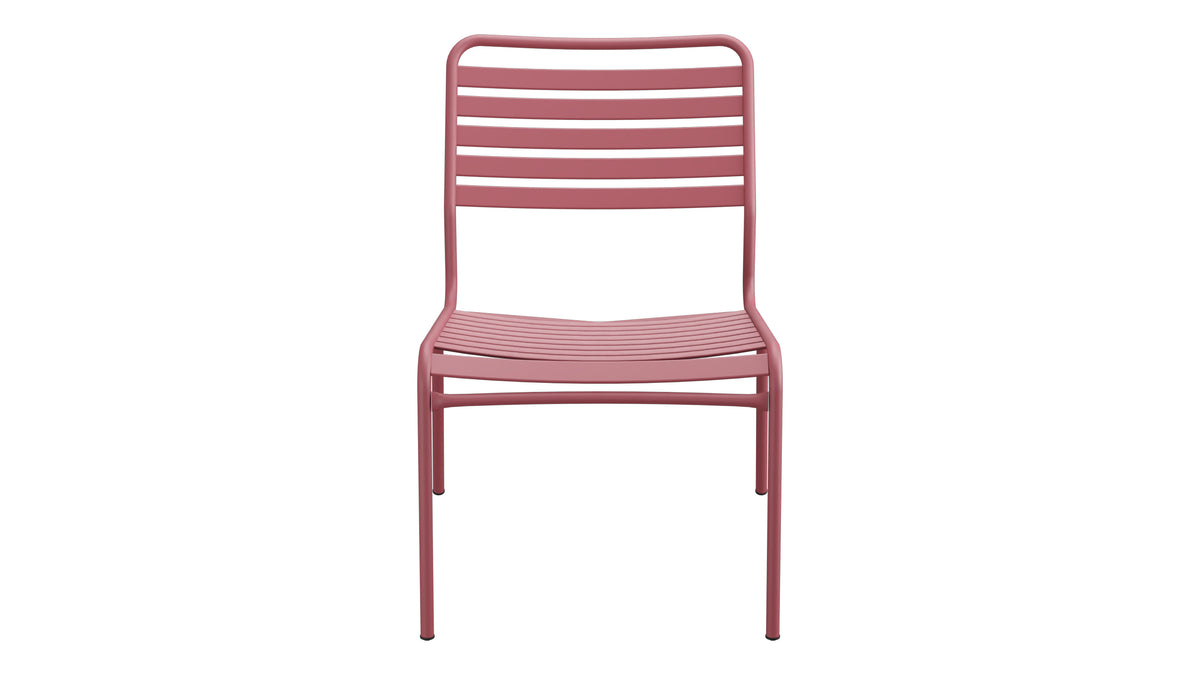 Rigi Lättli-Salonsessel  ohne Armlehne in Bordeaux präsentiert im Onlineshop von KAQTU Design AG. Outdoor-Sessel ist von Schaffner