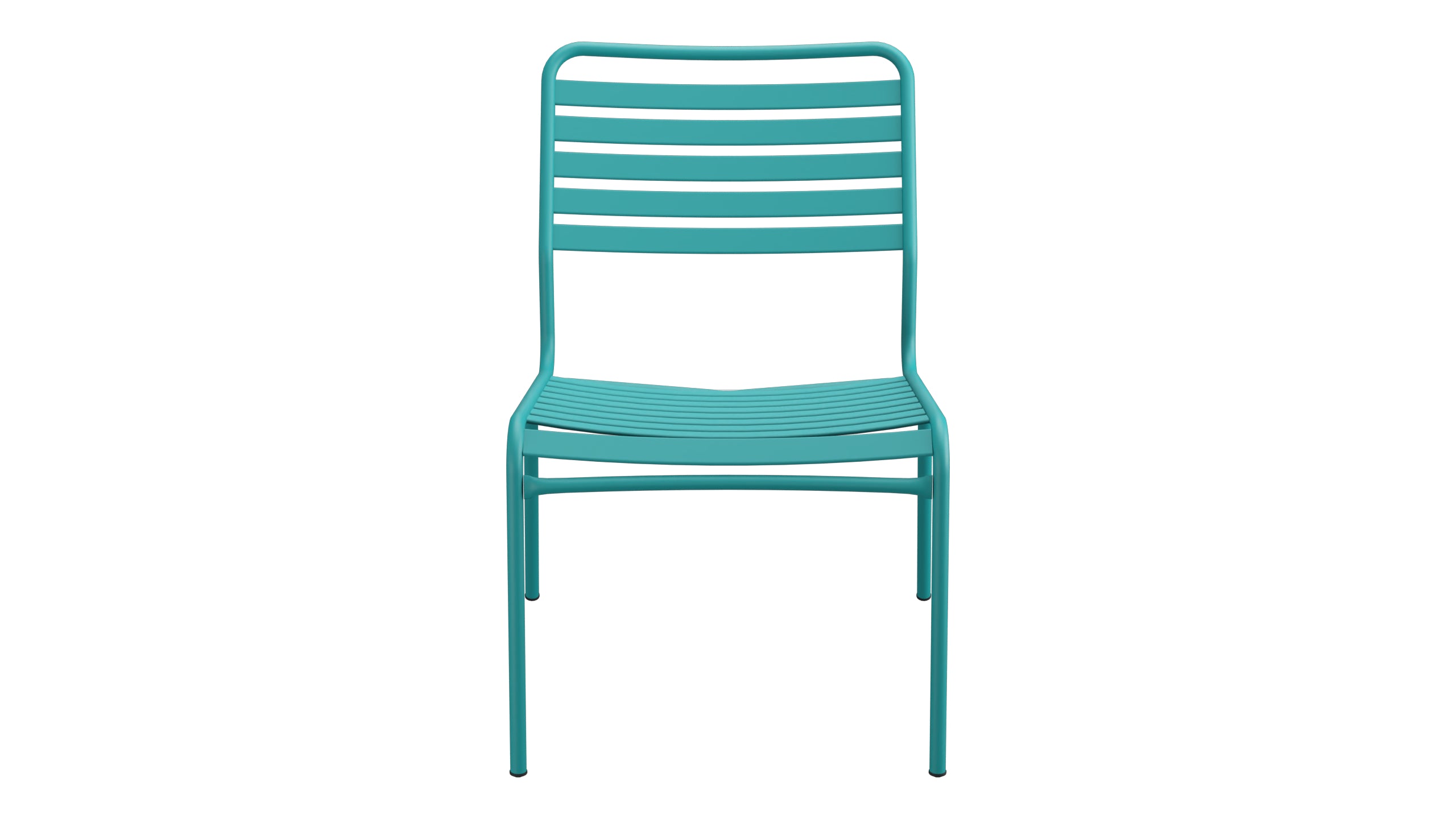 Rigi Lättli-Salonsessel  ohne Armlehne in Kaliblau präsentiert im Onlineshop von KAQTU Design AG. Outdoor-Sessel ist von Schaffner