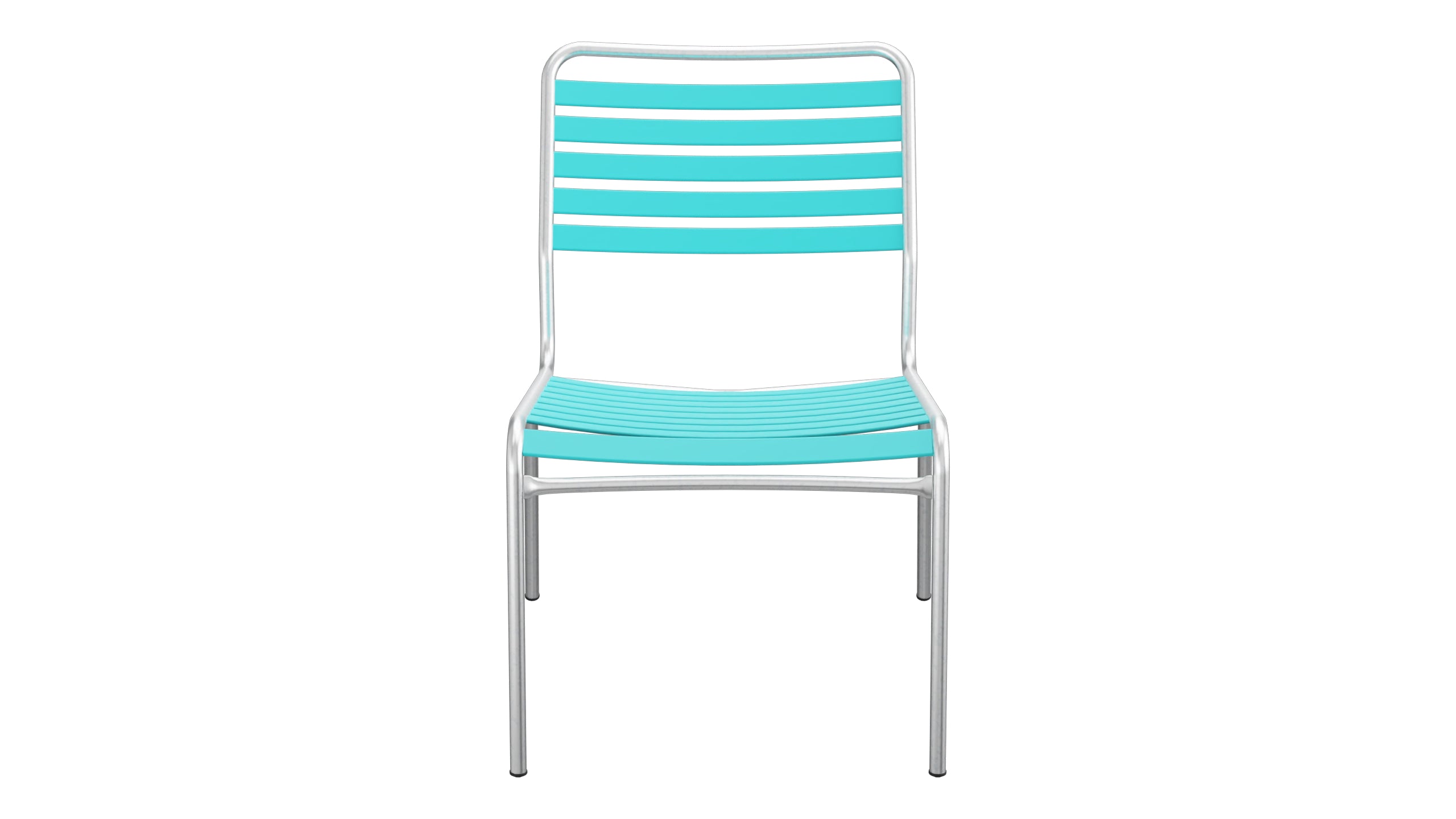 Rigi Lättli-Salonsessel  ohne Armlehne in Türkis präsentiert im Onlineshop von KAQTU Design AG. Outdoor-Sessel ist von Schaffner