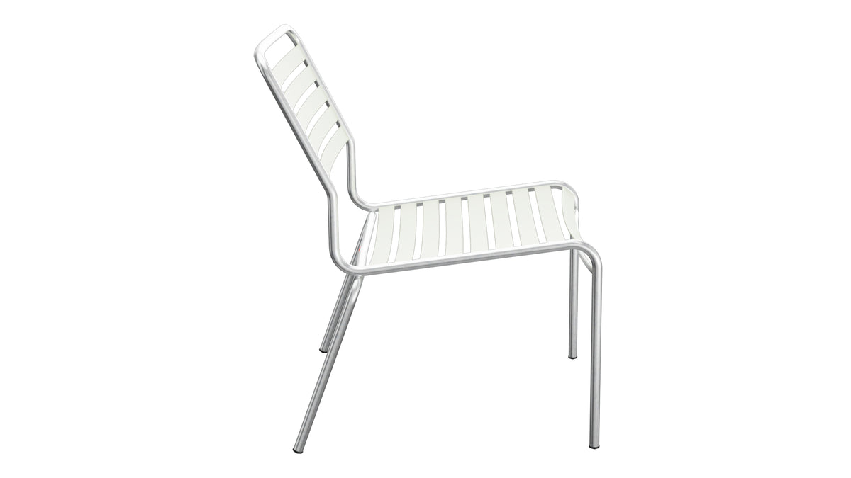 Rigi Lättli-Salonsessel  ohne Armlehne in Pastellgrün präsentiert im Onlineshop von KAQTU Design AG. Outdoor-Sessel ist von Schaffner