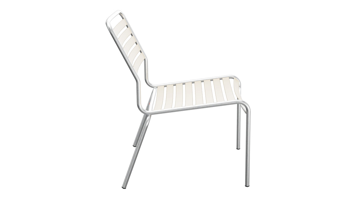 Rigi Lättli-Salonsessel  ohne Armlehne in Pastellbraun präsentiert im Onlineshop von KAQTU Design AG. Outdoor-Sessel ist von Schaffner