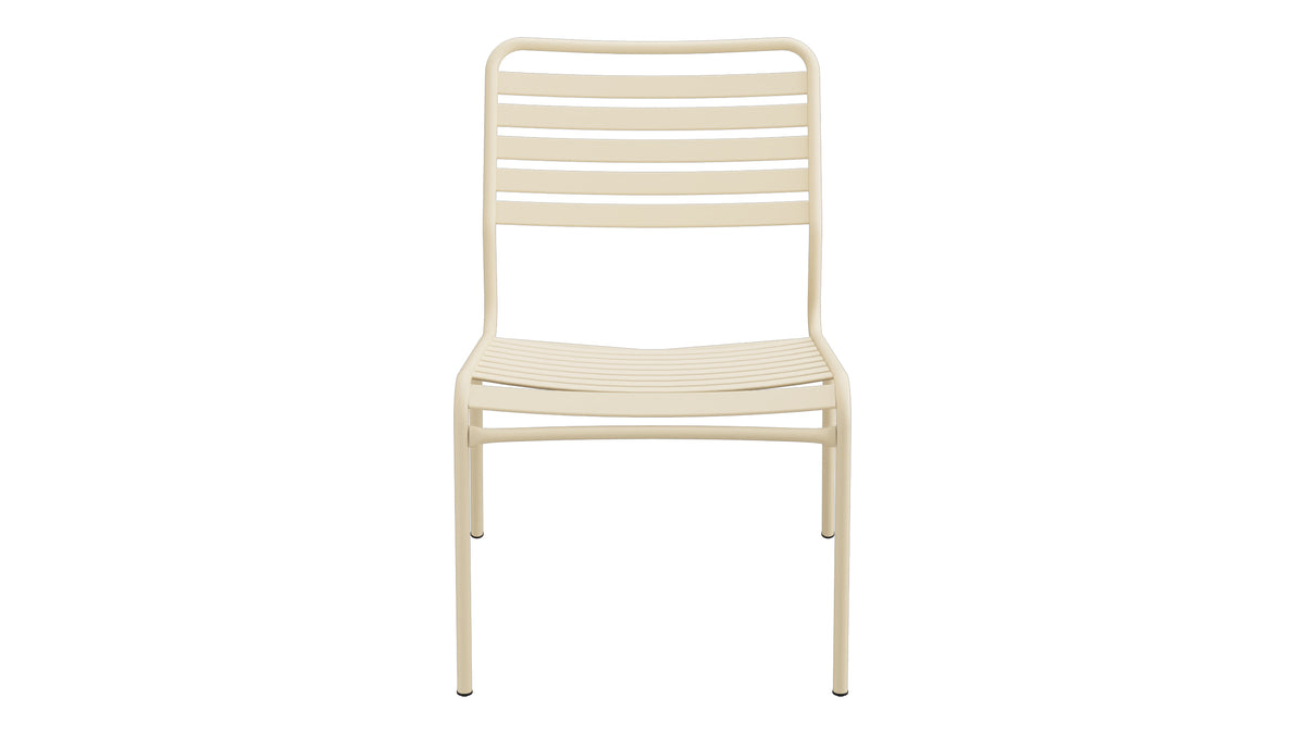 Rigi Lättli-Salonsessel  ohne Armlehne in Pastellbraun präsentiert im Onlineshop von KAQTU Design AG. Outdoor-Sessel ist von Schaffner