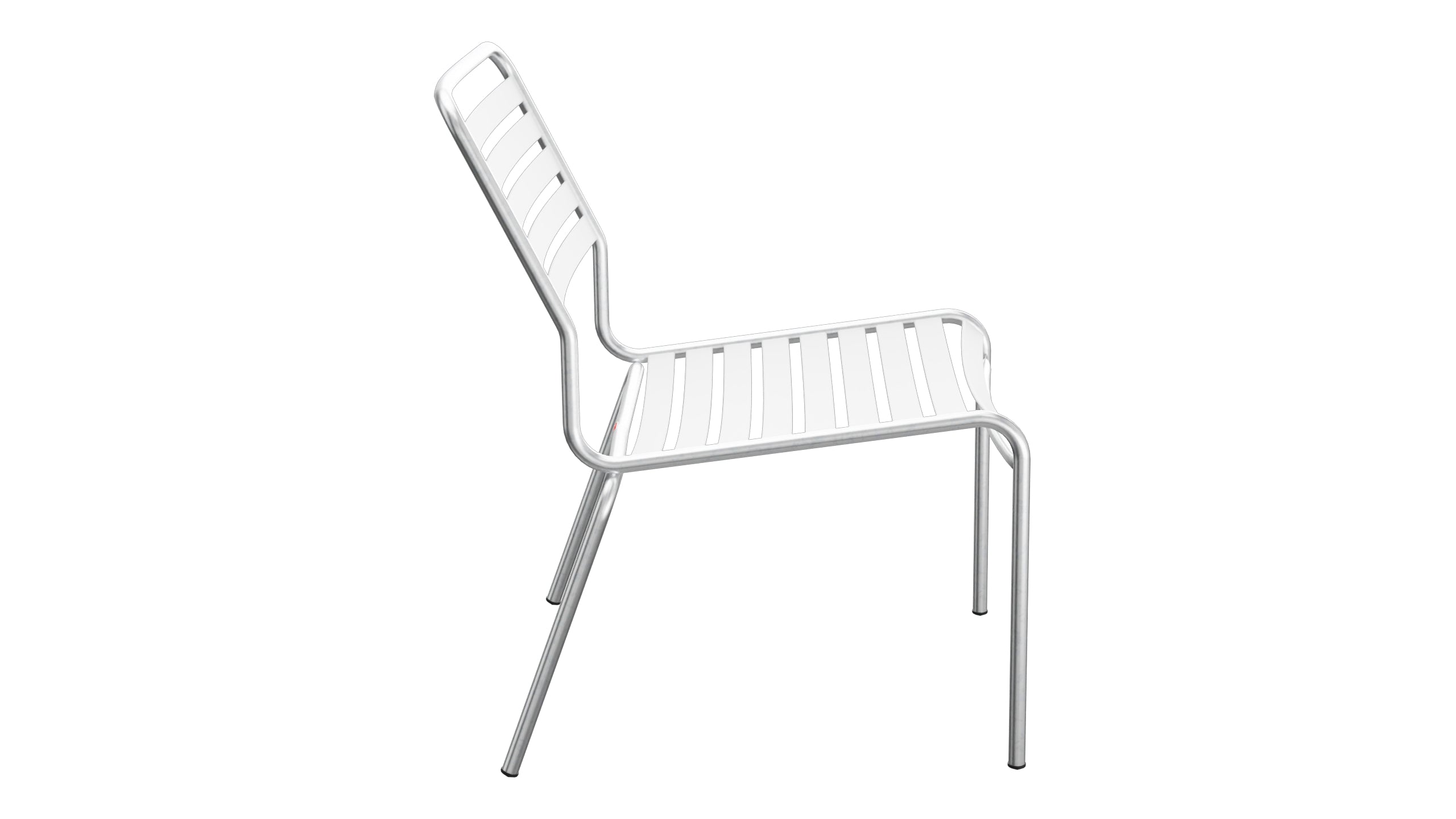 Rigi Lättli-Salonsessel  ohne Armlehne in Weiss präsentiert im Onlineshop von KAQTU Design AG. Outdoor-Sessel ist von Schaffner