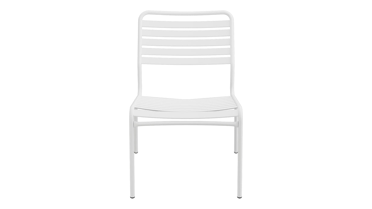 Rigi Lättli-Salonsessel  ohne Armlehne in Weiss präsentiert im Onlineshop von KAQTU Design AG. Outdoor-Sessel ist von Schaffner