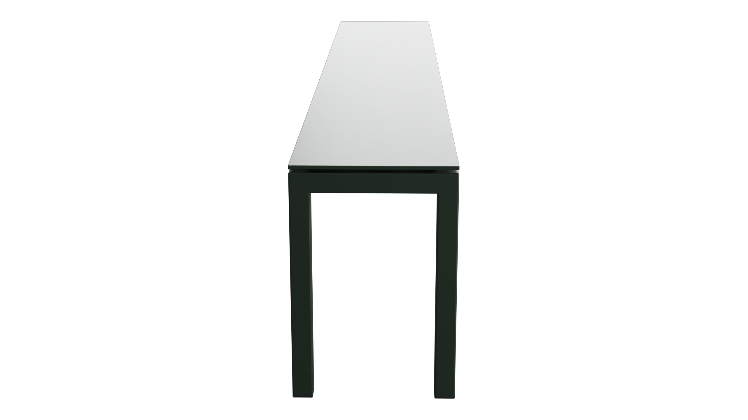 Luzern Glasfaser-Gartenbank 206x32  in Tannengrün präsentiert im Onlineshop von KAQTU Design AG. Gartenbank ist von Schaffner