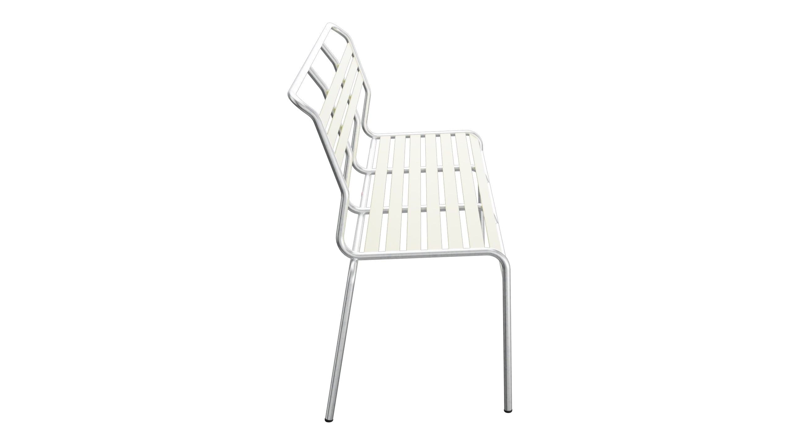 Säntis Lättli-3er Gartenbank ohne Armlehne in Buchsbaumgelb präsentiert im Onlineshop von KAQTU Design AG. Gartenbank ist von Schaffner