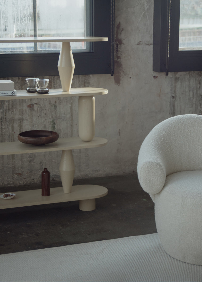 Conva RPS01 - Sessel in Moss 801 - Sage 801 präsentiert im Onlineshop von KAQTU Design AG. Drehsessel ist von Tamo
