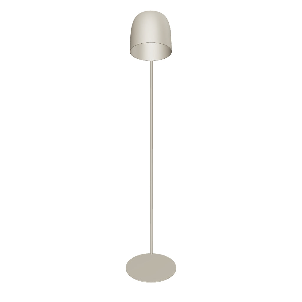 3D-Modell der Alish Stehlampe: Elegantes, minimalistisches Design aus Stahl, ideal für skandinavische und industrielle Räume.