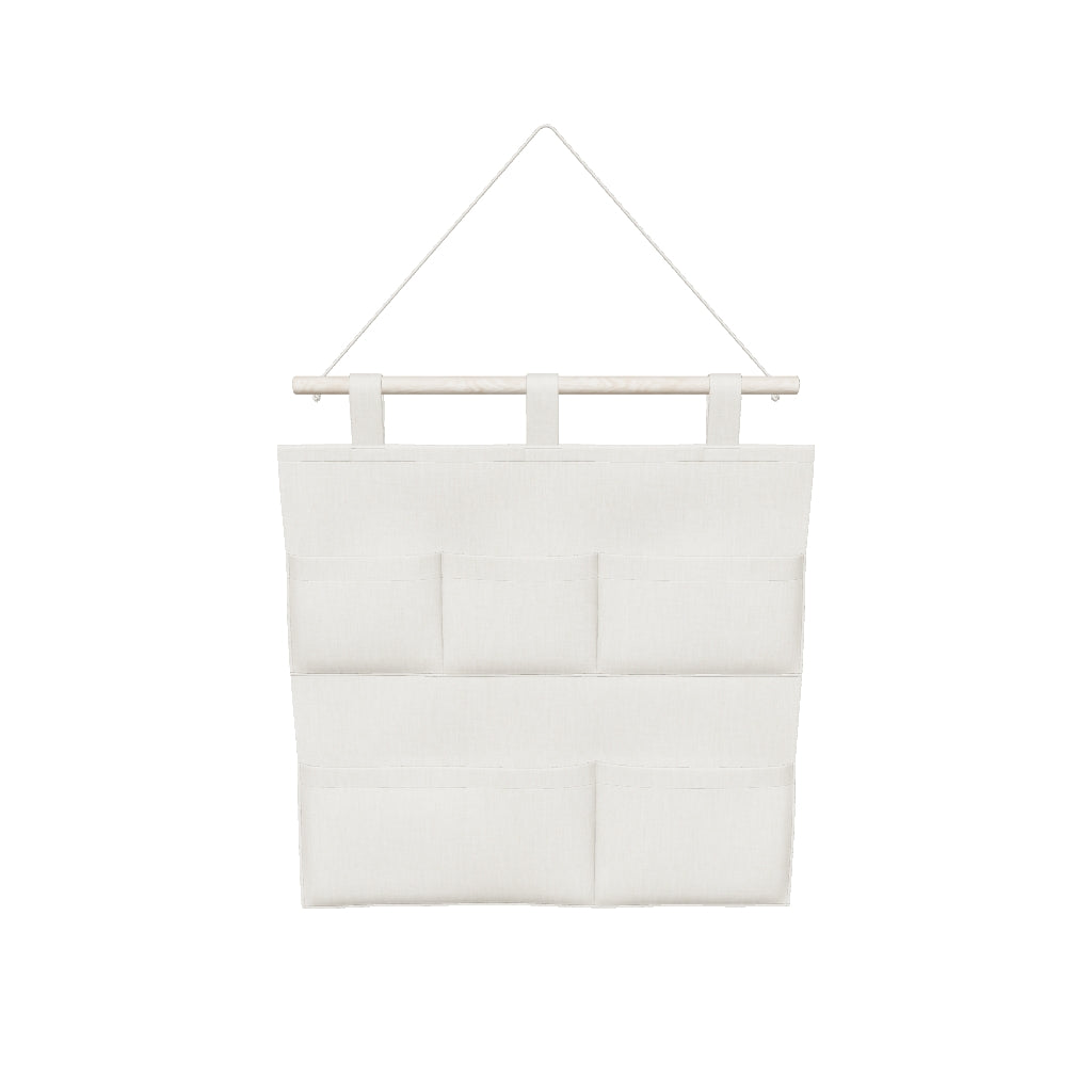 Hängeregal aus hochwertigem Massivholz mit minimalistischem Design, ideal zur platzsparenden Aufbewahrung und Dekoration.
