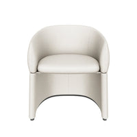 Bosca chair with beige chenille