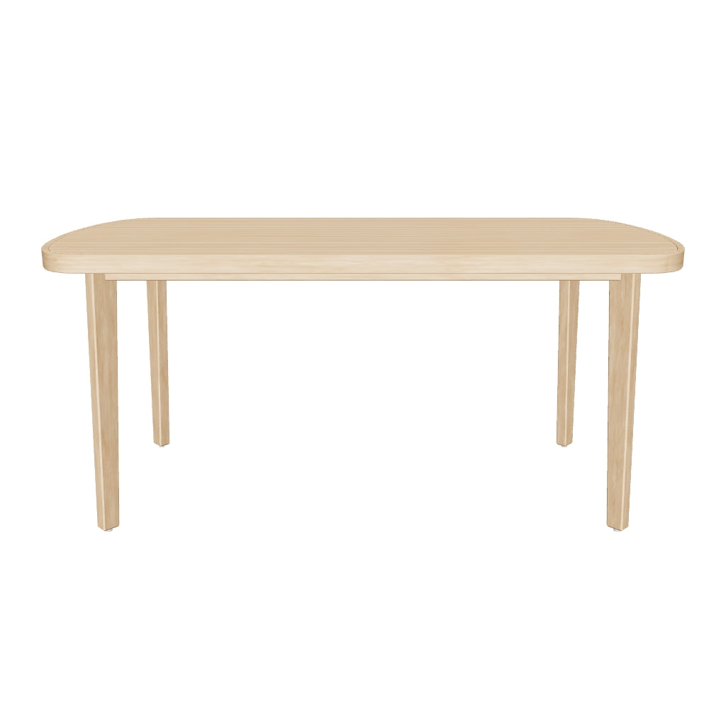 Outdoor-Tisch aus 100% massivem Eukalyptusholz, FSC-zertifiziert, 170 x 90 cm, langlebig und ideal für den Außenbereich.