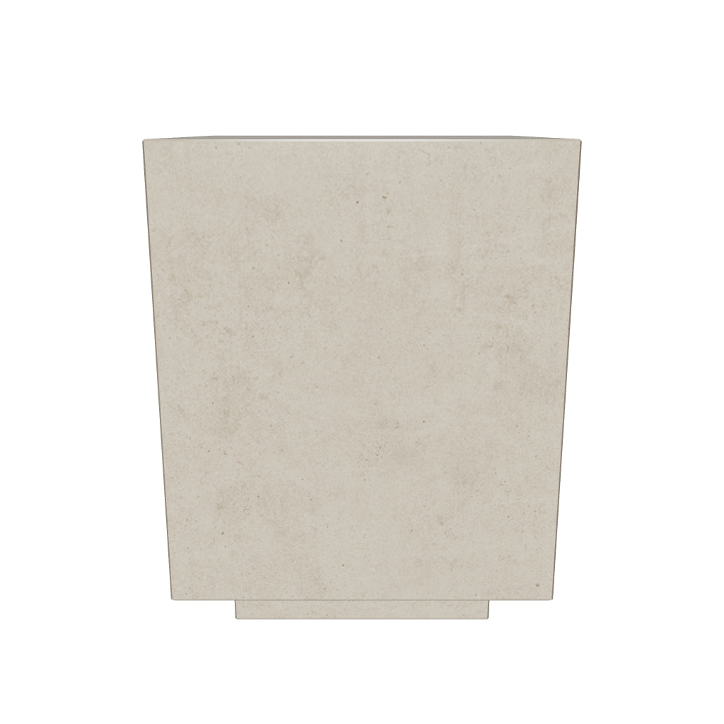 Beistelltisch Rustella aus Zement, 35 x 35 cm, mit minimalistischer Ästhetik und robuster Bauweise.