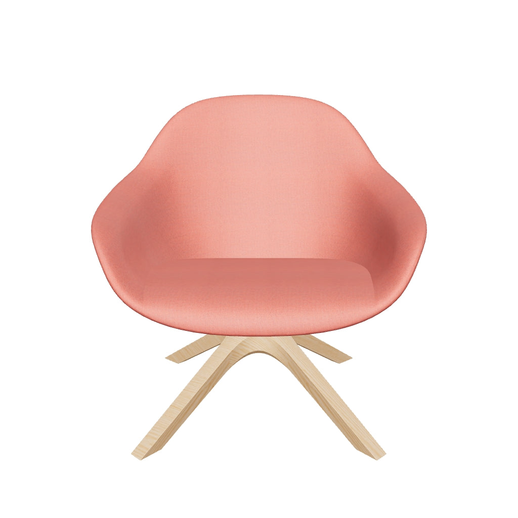 Der Next Lounge Sessel von Andreu World: Eleganz trifft Komfort, drehbar und vielseitig für jeden Raum.
