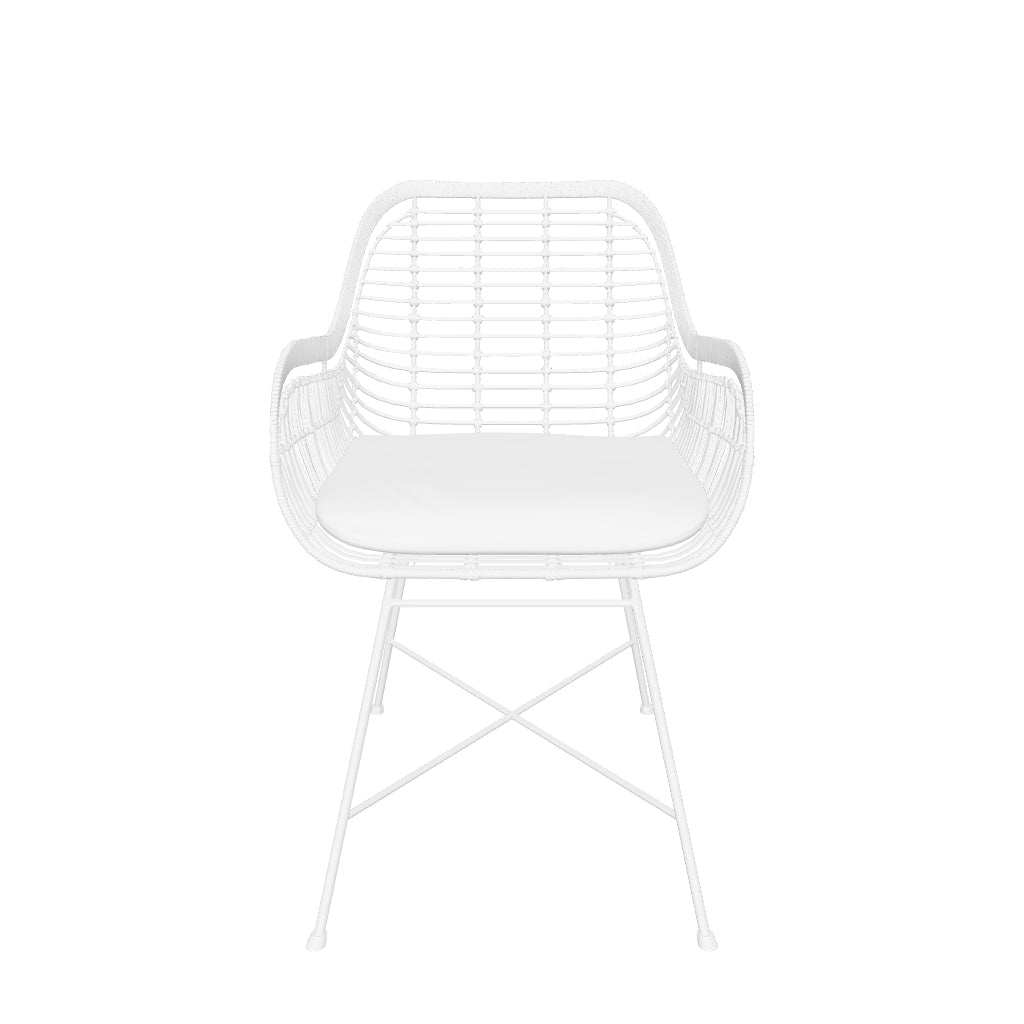 Robuster Cantik Outdoor-Stuhl von Dutchbone für moderne Terrassen.