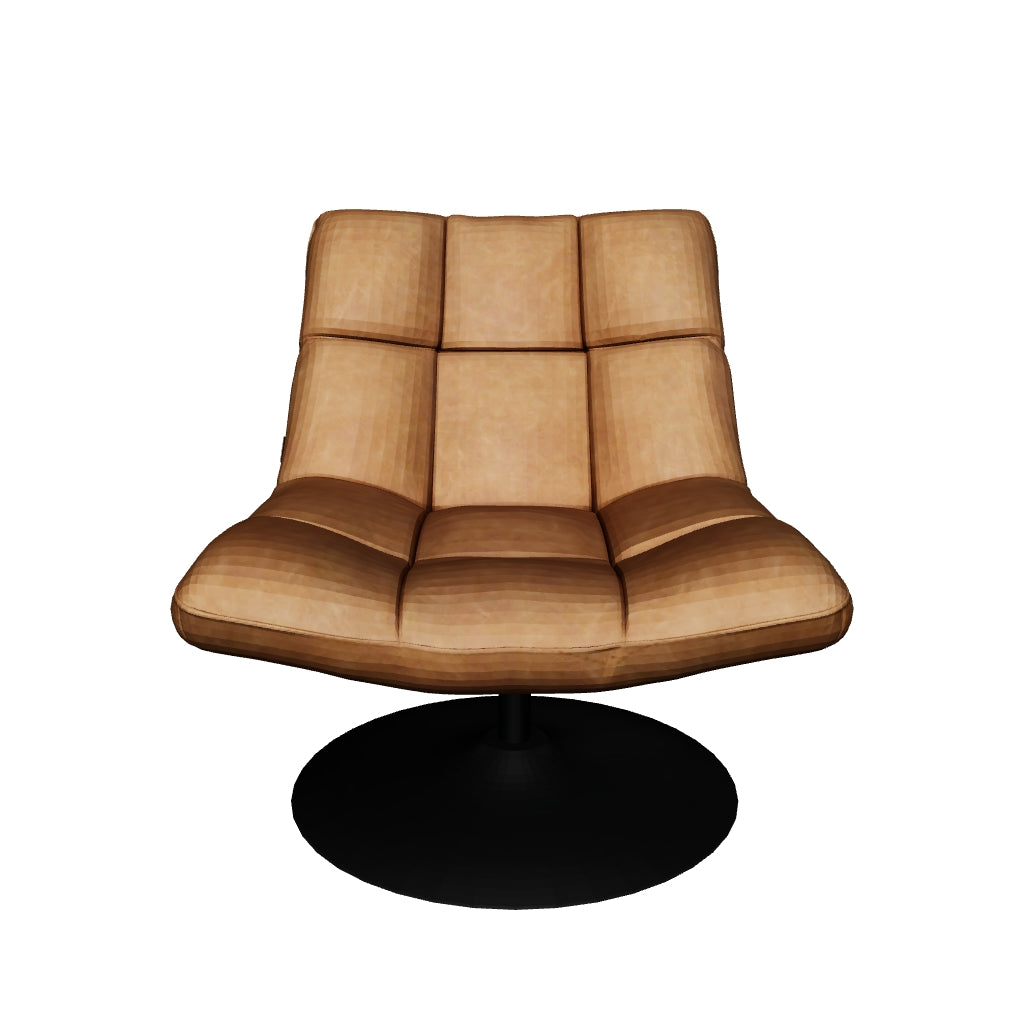 Eleganter Loungesessel BAR von Dutchbone: Komfort, Qualität und zeitloses Design in stilvollen Erdtönen.