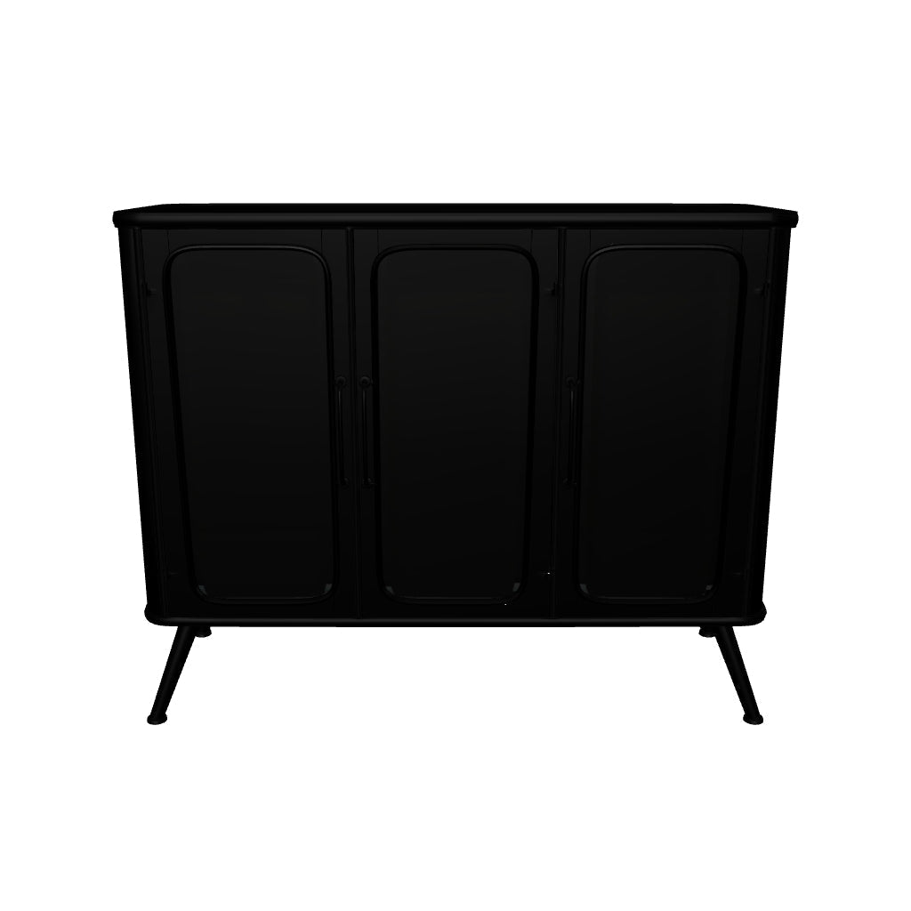 Elegantes Sideboard mit Vintage-Charme, ideal für stilvolle Aufbewahrung in jedem Raum.