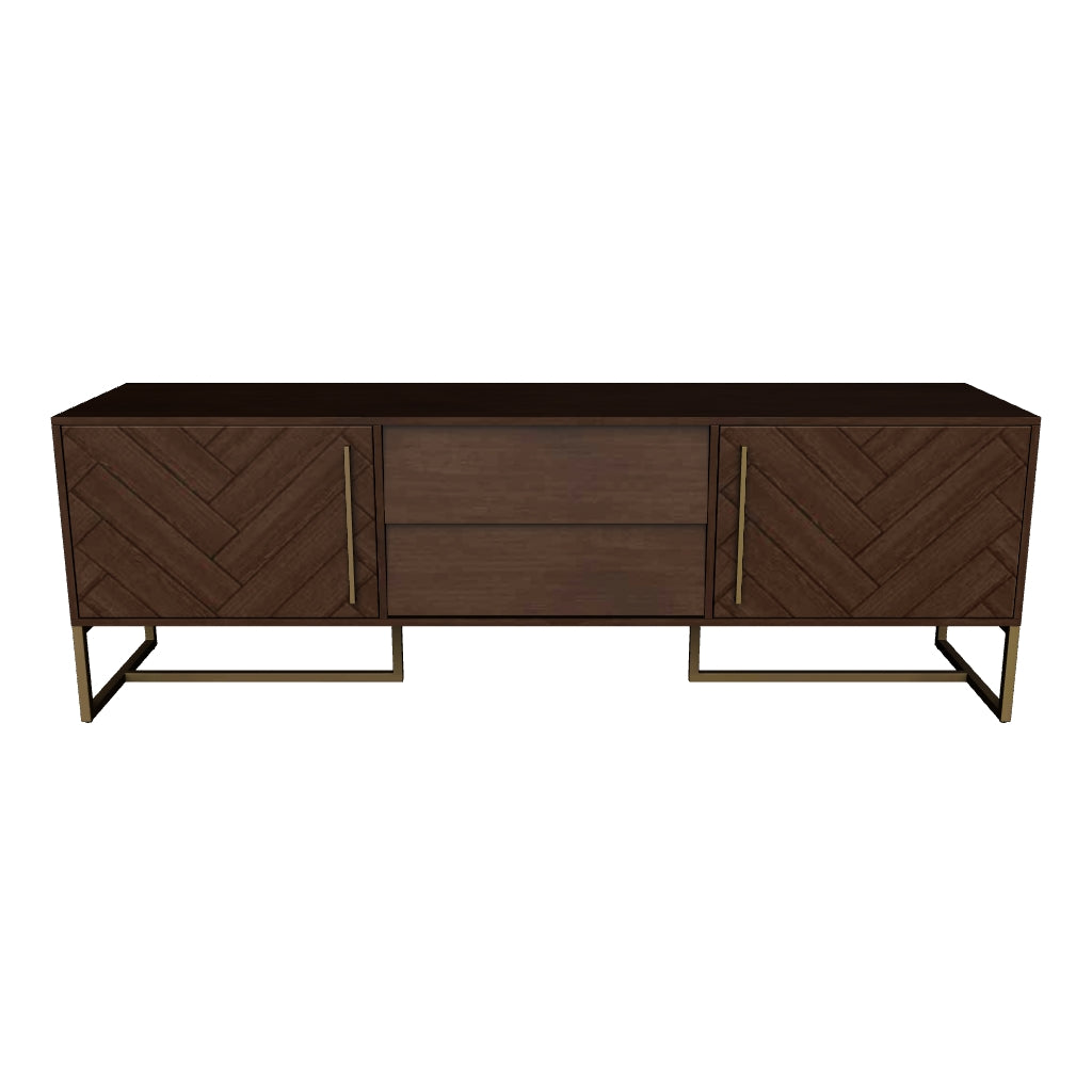 Elegantes Sideboard Class LOW von Dutchbone: zeitloses Design, praktische Fächer, hochwertige Verarbeitung, vielfältige Farben.
