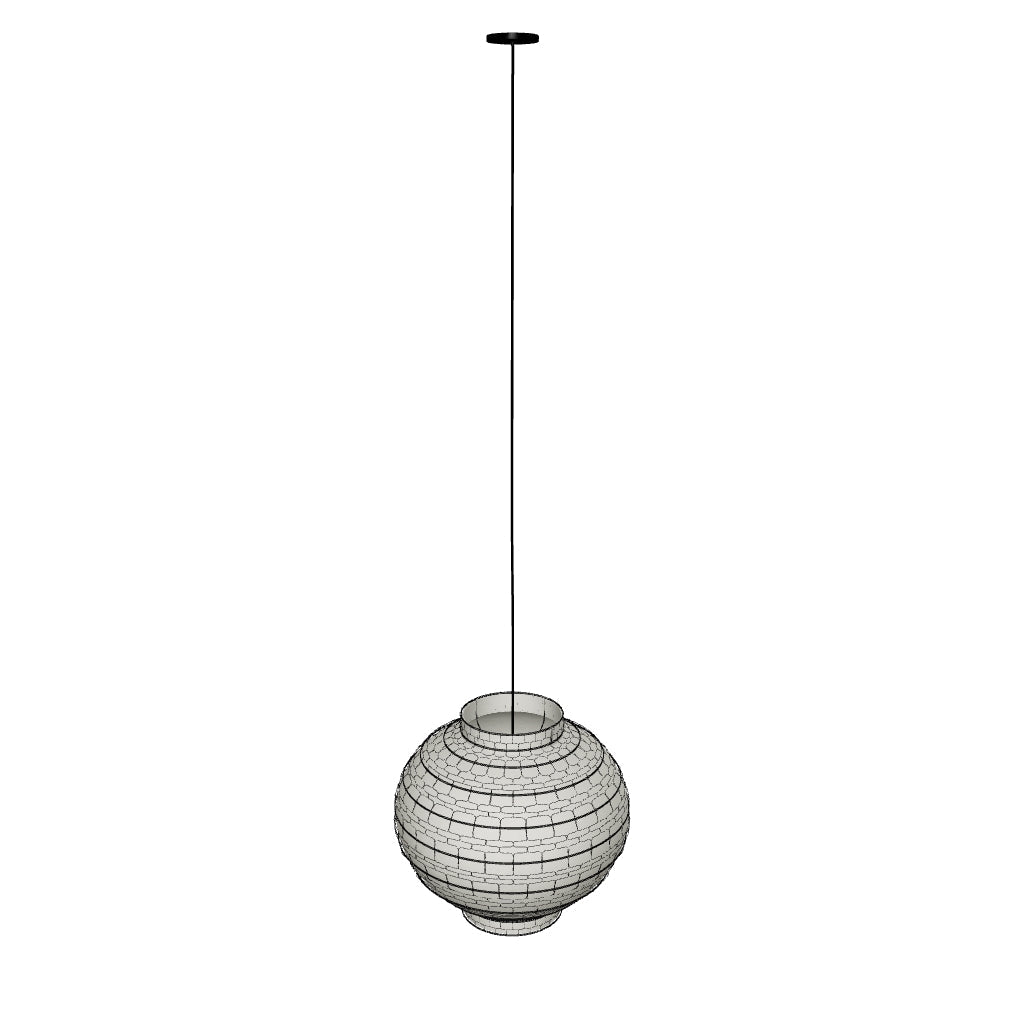 Die Ming Pendelleuchte von Dutchbone: Eleganz in runder Form, ideal für stilvolle Wohn- und Essbereiche.