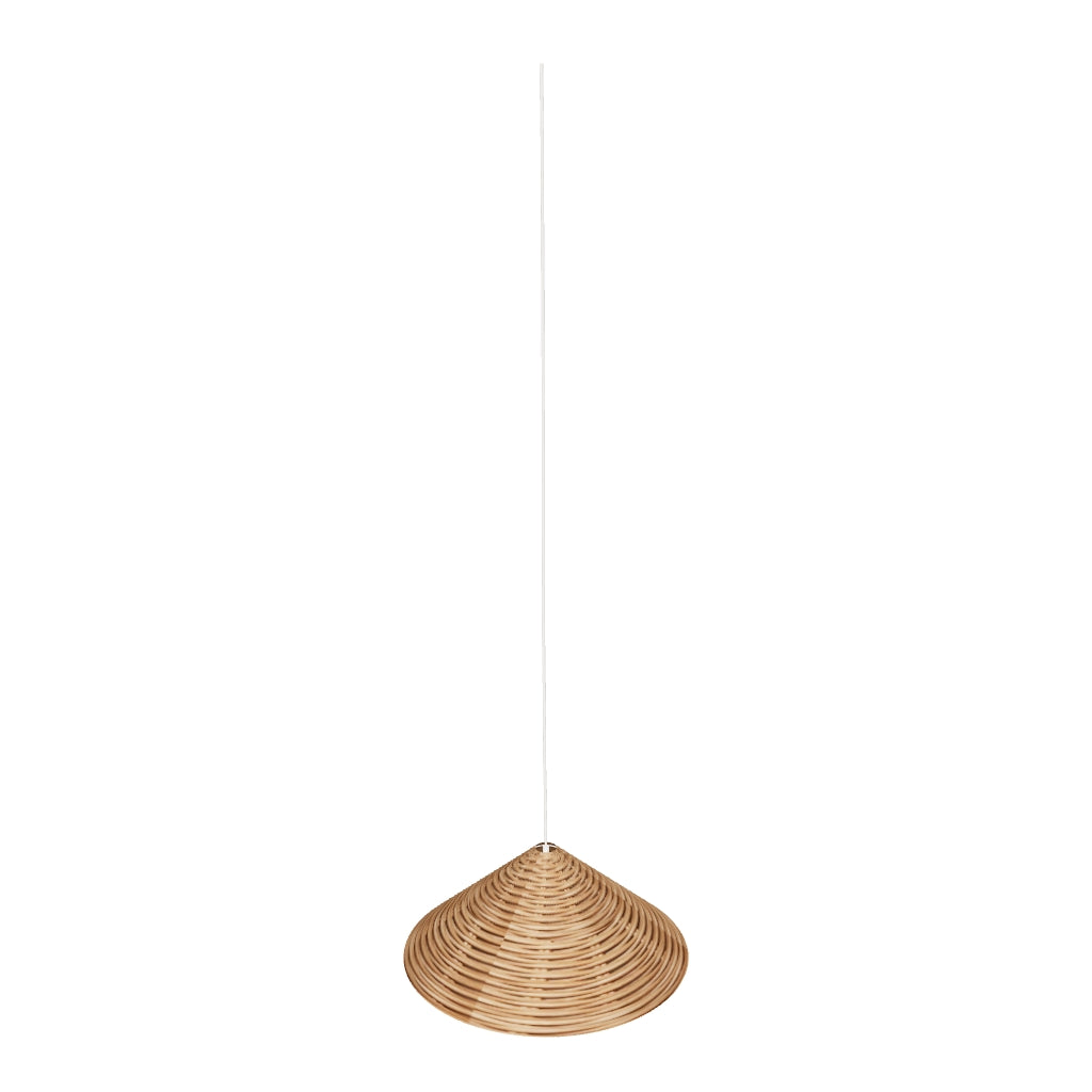 Natürlicher Dou Lampenschirm von Ferm Living für gemütliches Ambiente.