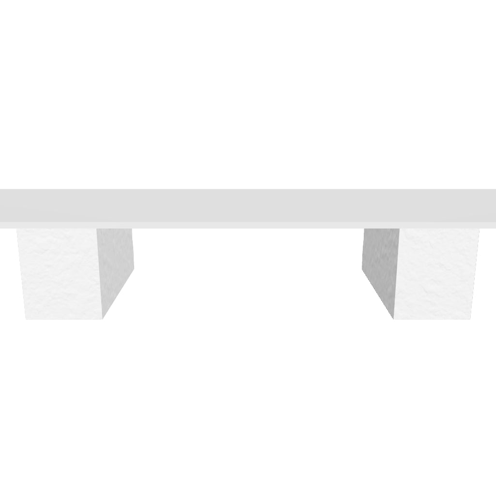 Ein eleganter Tisch aus Glas und Marmor, der Kunst und Funktion vereint und jedem Raum zeitlose Eleganz verleiht.
