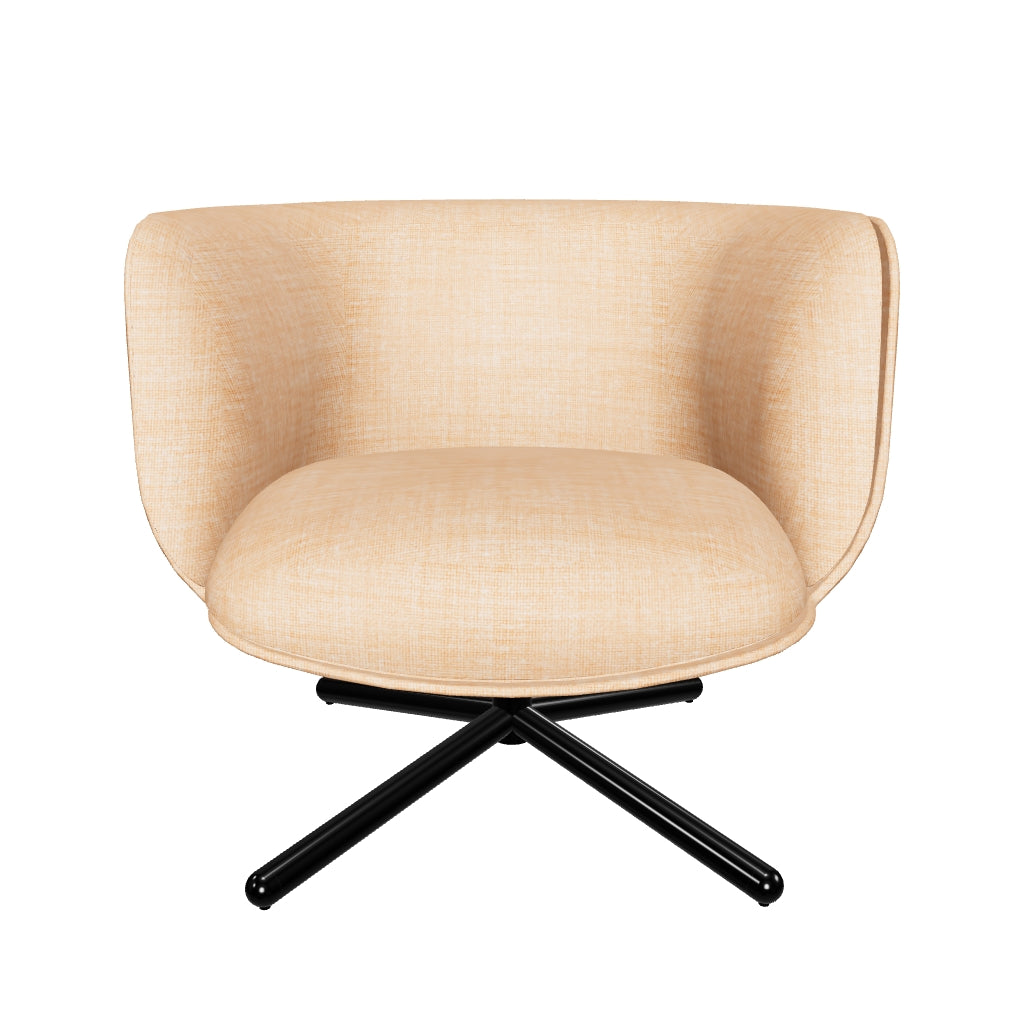 BOMBOM Drehsessel: Modernes Design trifft auf farbenfrohe Bequemlichkeit.