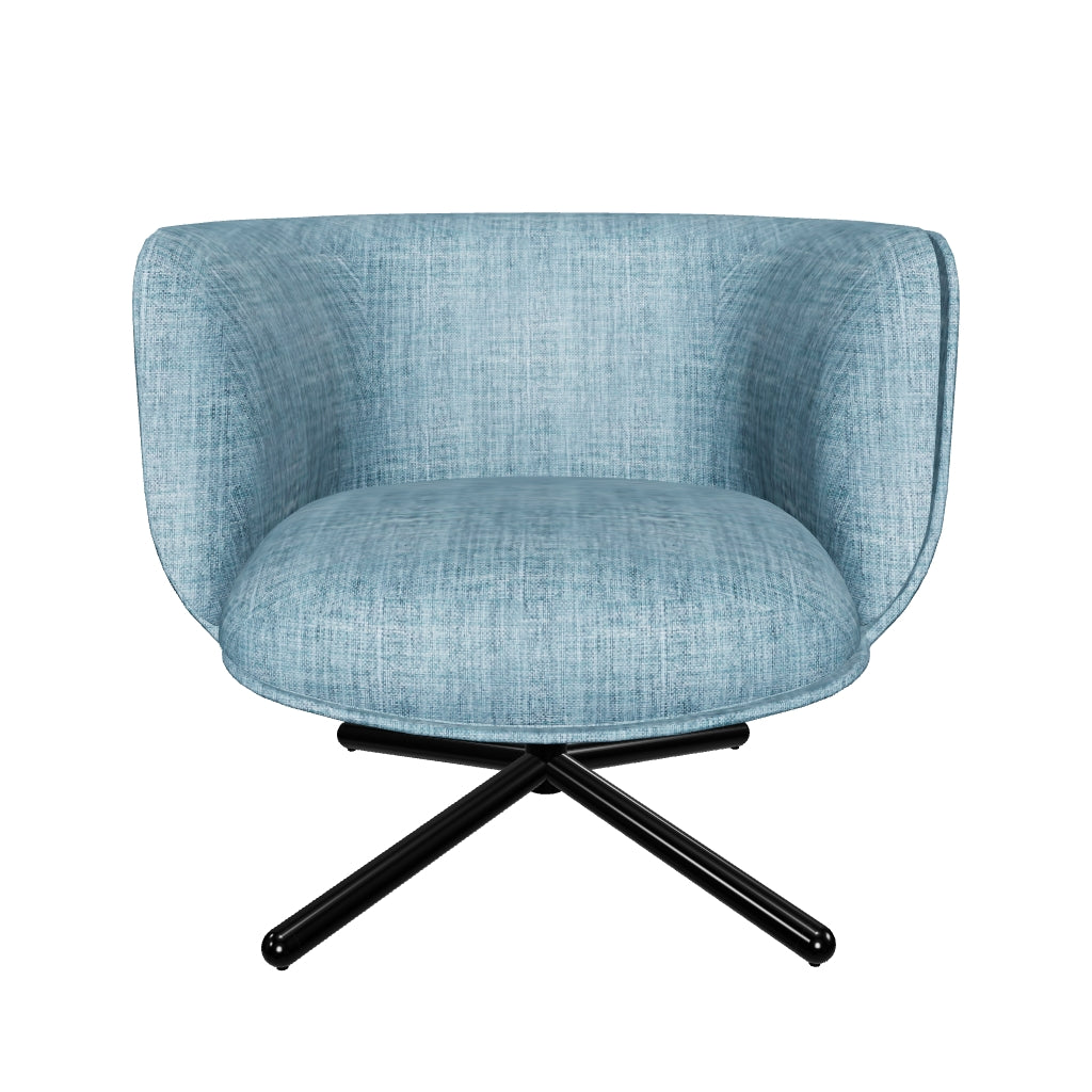 BOMBOM Drehsessel: Modernes Design trifft auf farbenfrohe Bequemlichkeit.