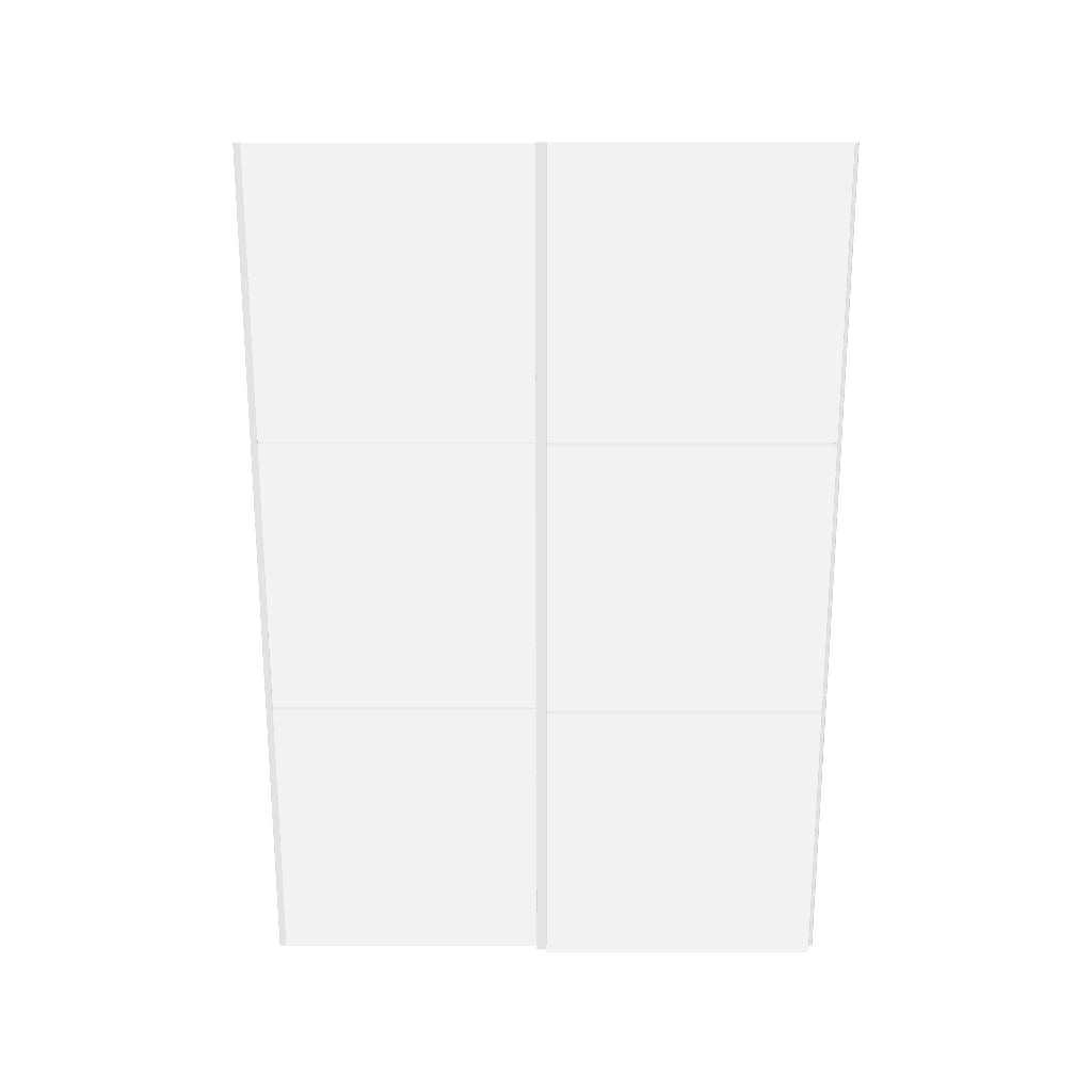 Eleganter Schwebetürenschrank XXS in Cremeweiss von Jutzler: Funktionalität trifft auf stilvolles Design, individuell konfigurierbar.