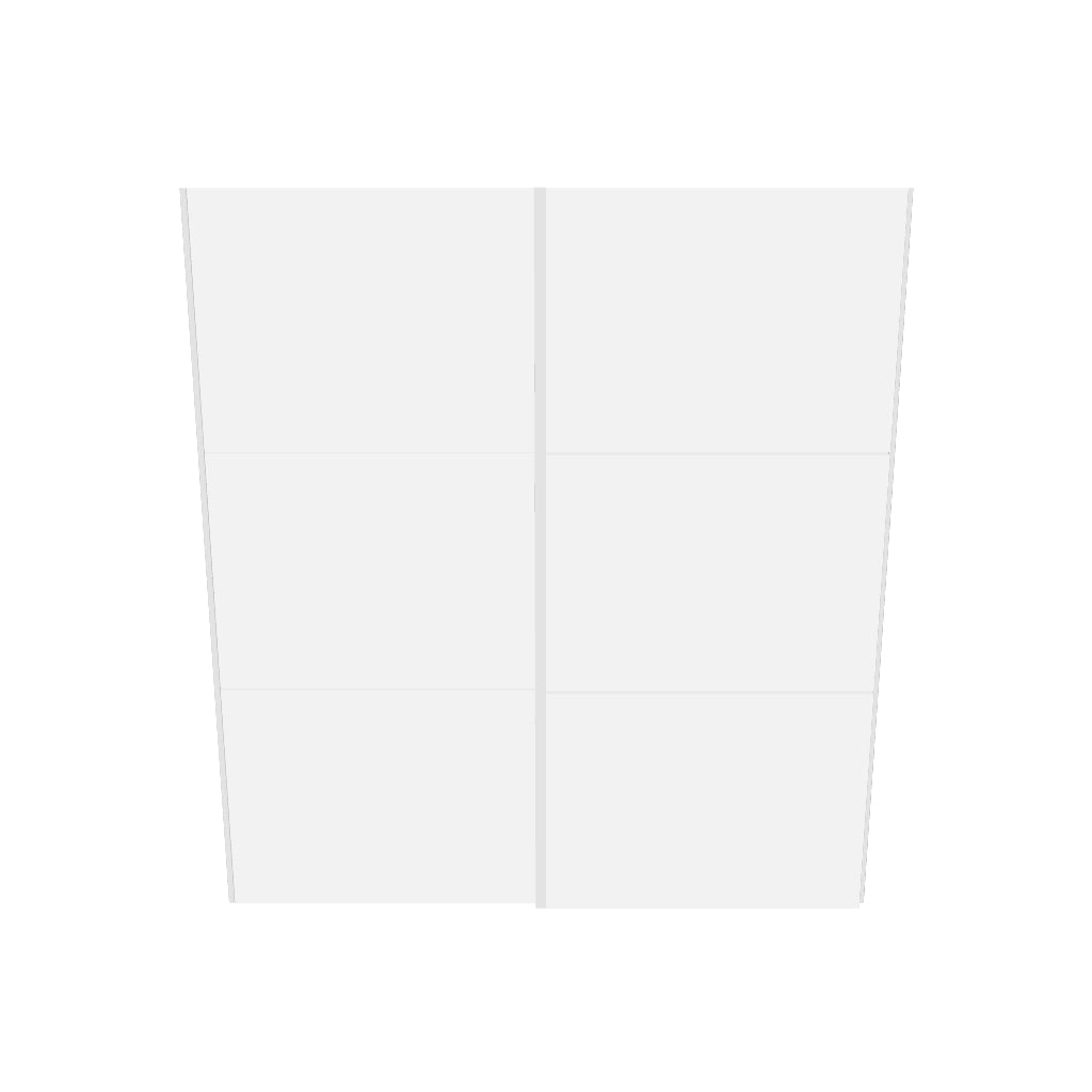 Eleganter Schwebetürenschrank XS in Cremeweiss von Jutzler: Funktional, individuell konfigurierbar, stabil und einfach aufzubauen.